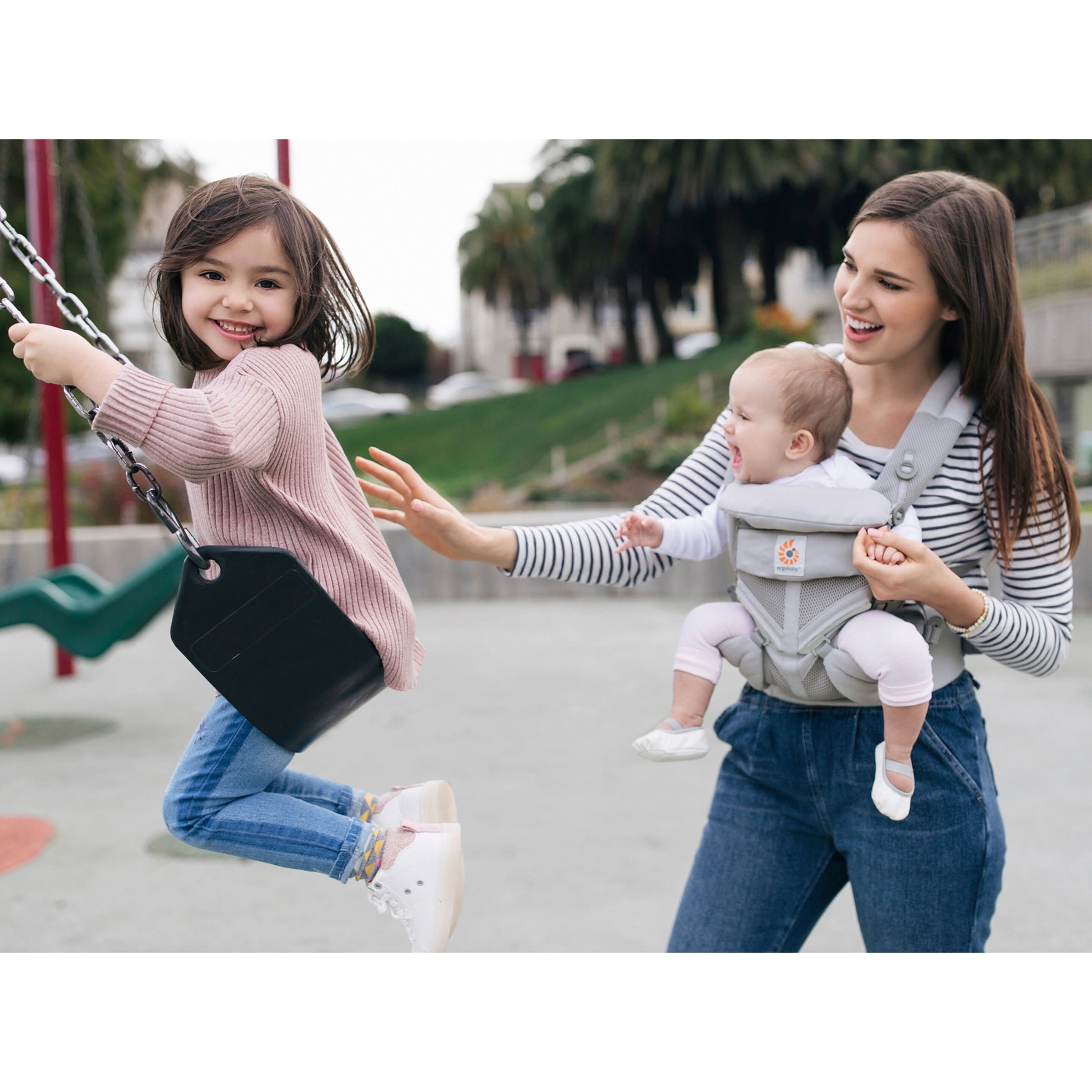 Ergobaby® Omni 360 Cool Air Mesh Babytrage, 4 Tragepositionen