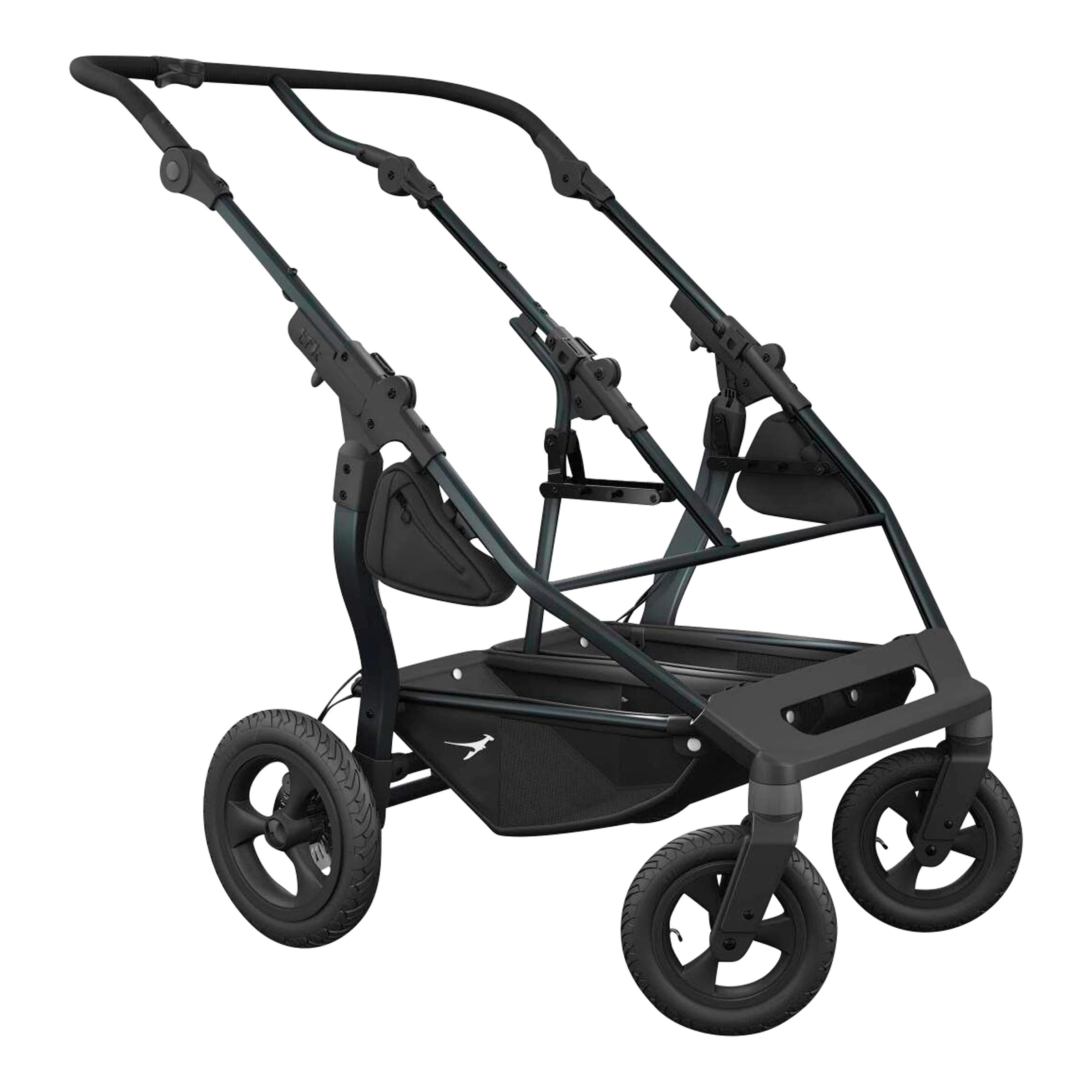 Tfk Kinderwagen Zwillingswagen Duo grau | schwarz