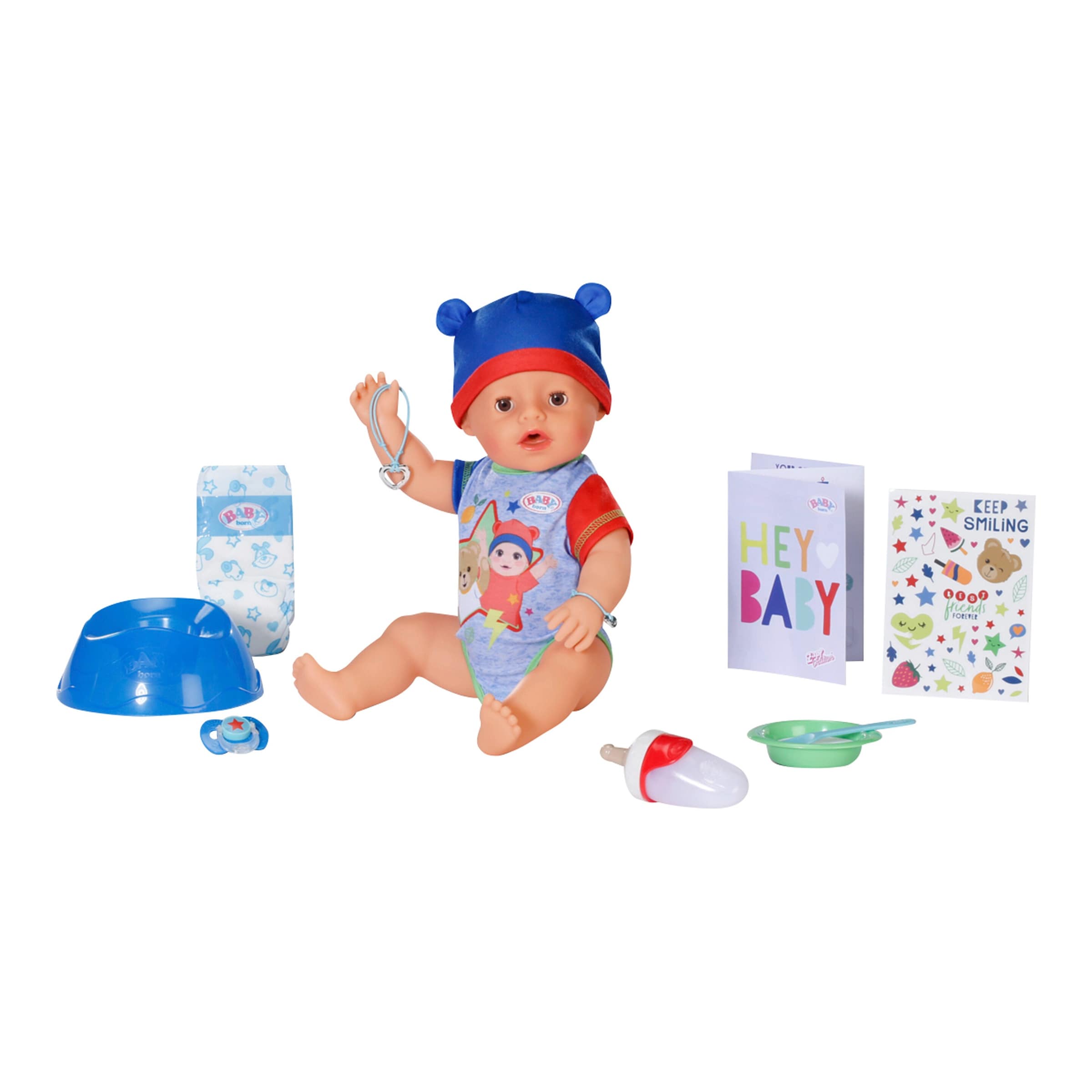 Zapf Creation Baby Born Puppe Jonas 43cm