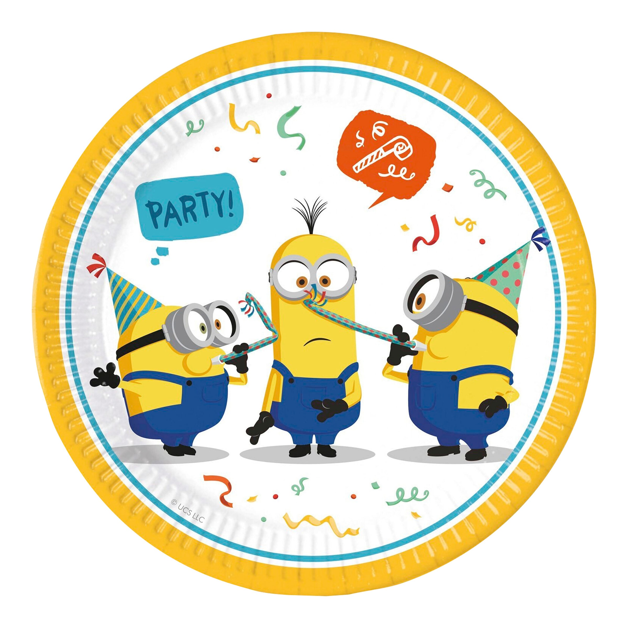 Partystrolche Partyset Minions 49 tlg.