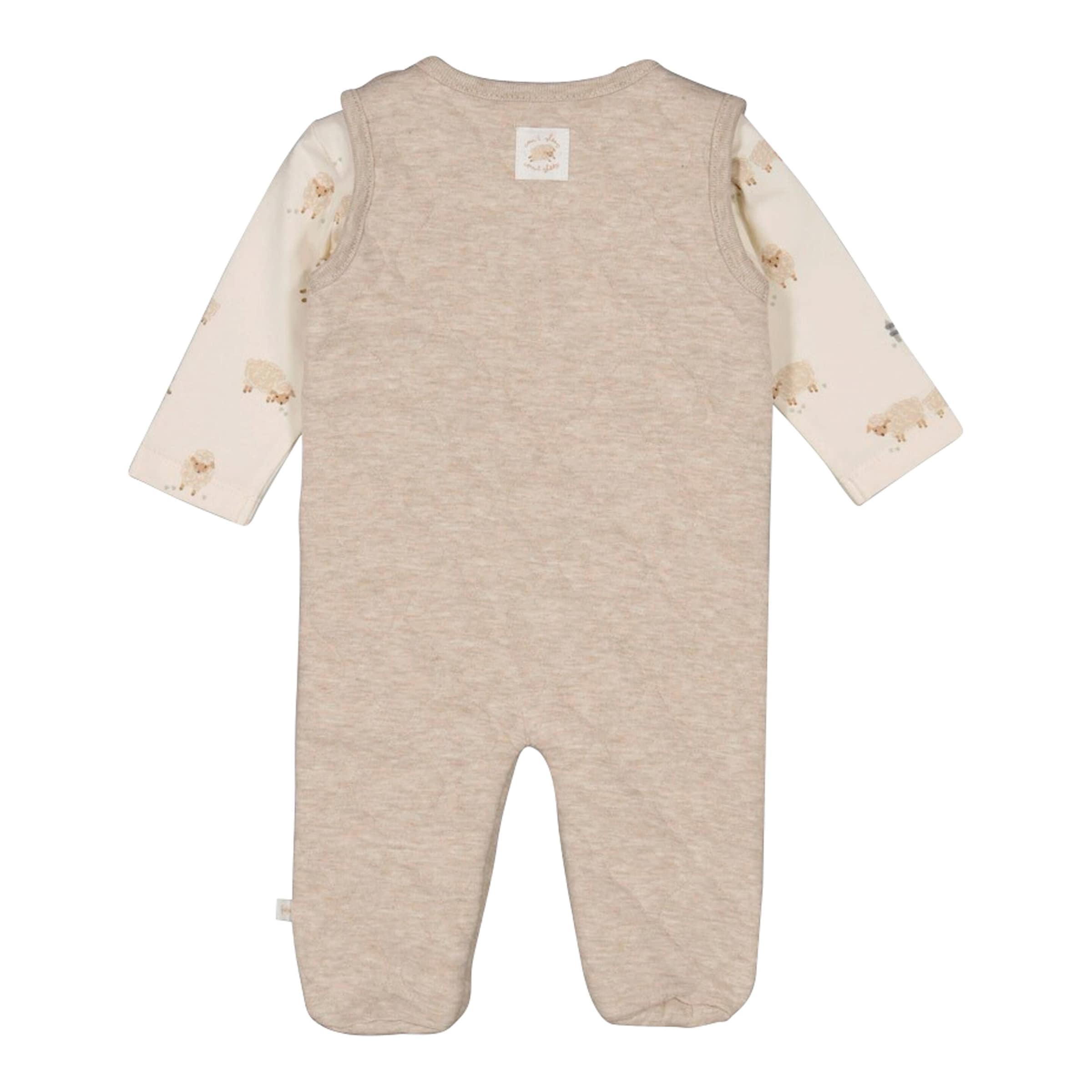 Feetje Strampler-Set Schafe gequiltet