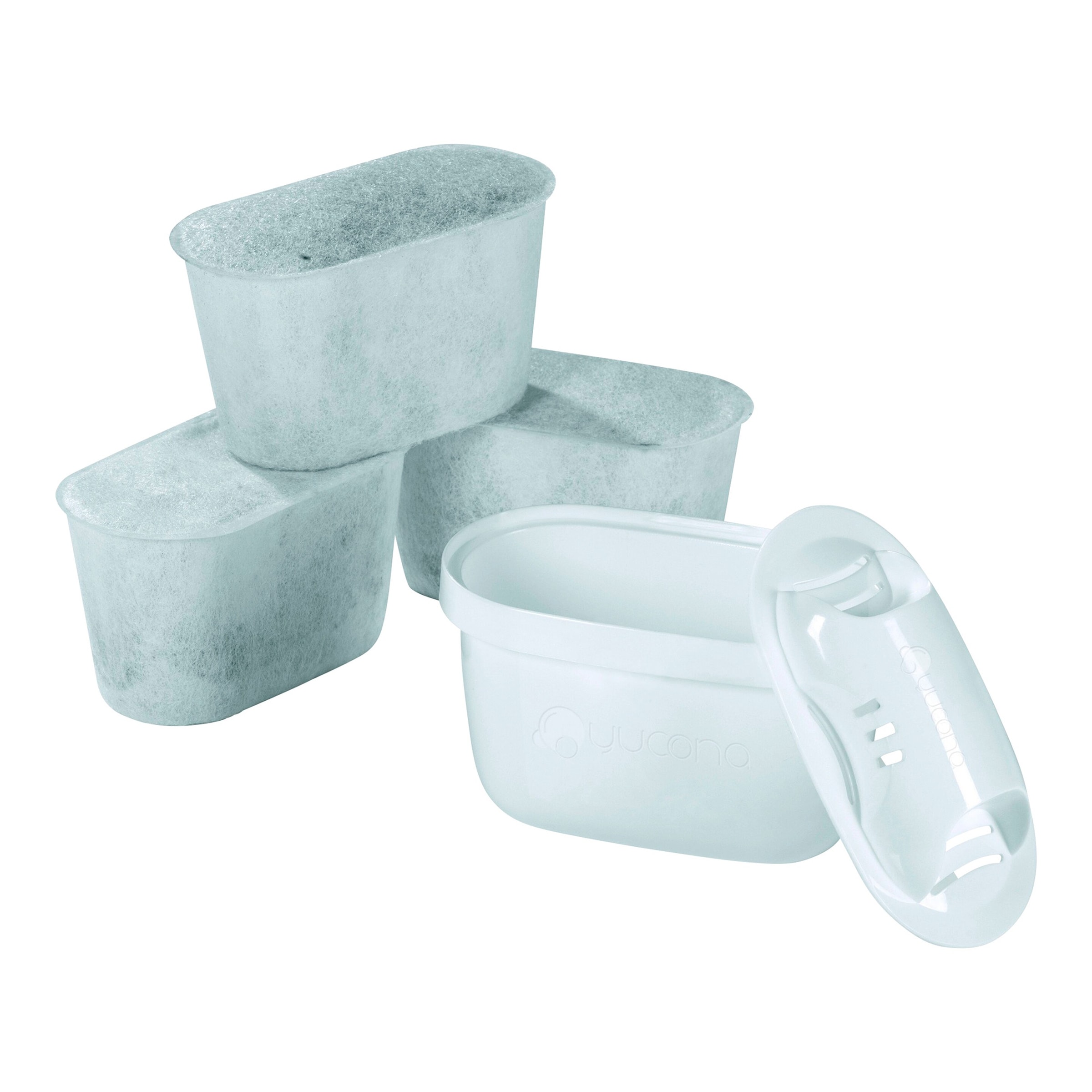 Wasserfilter Nachfüllset 'Yucona', 3er-Set Filtertaschen
