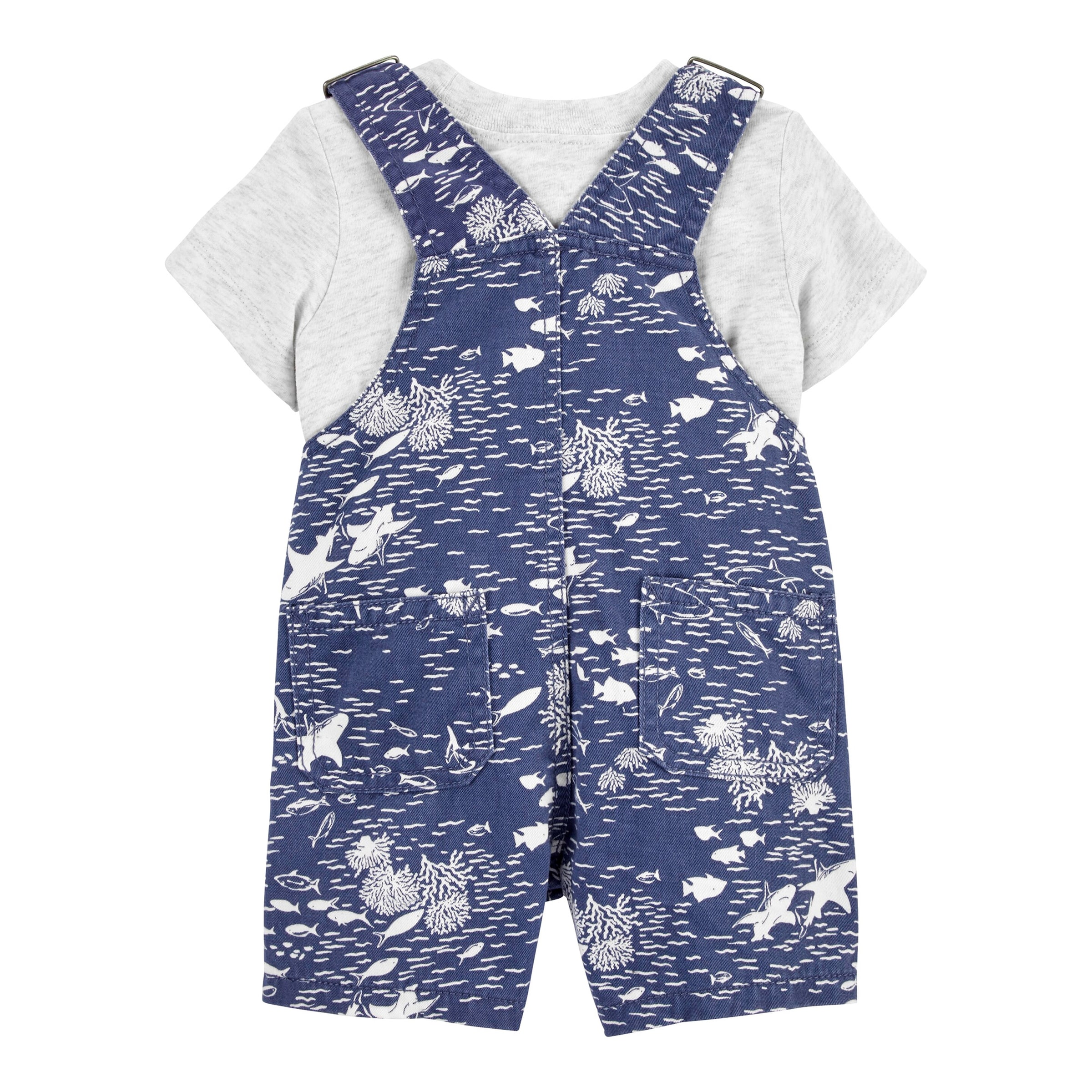 Carter's 2-tlg. Set T-Shirt und Latzhose kurz