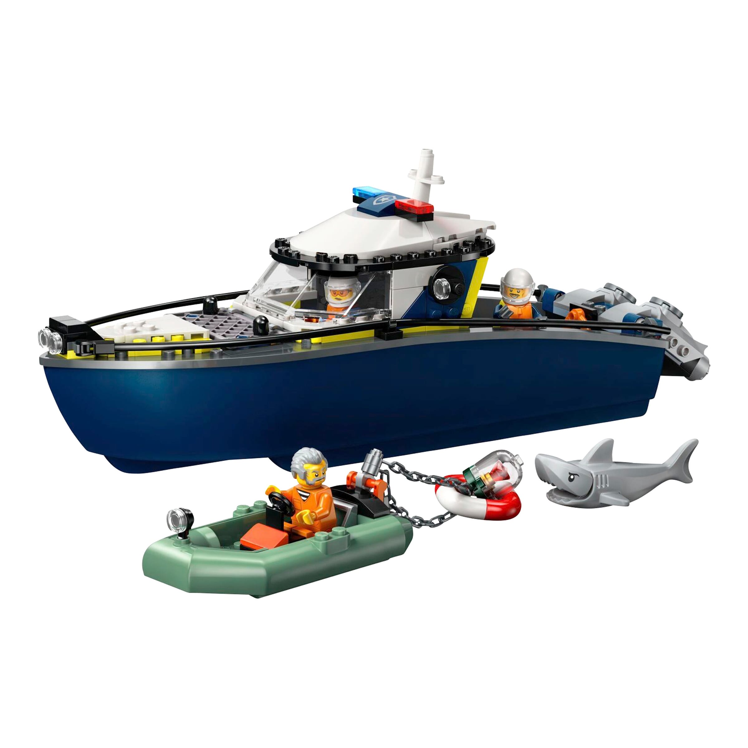 Lego® City 60456 Verfolgungsjagd im Polizeiboot