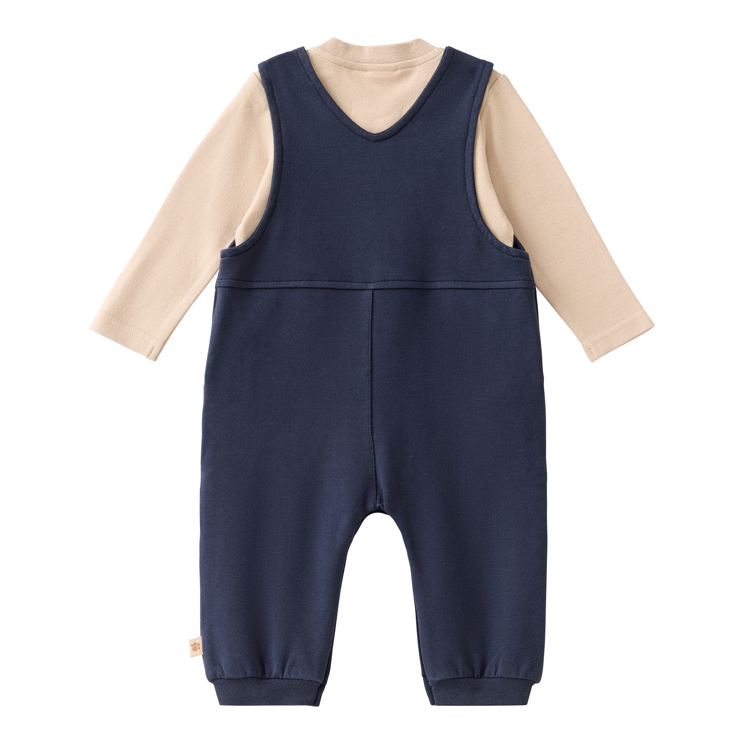 Bornino Cuddly Friends 2-tlg. Set Latzhose mit Shirt Hund