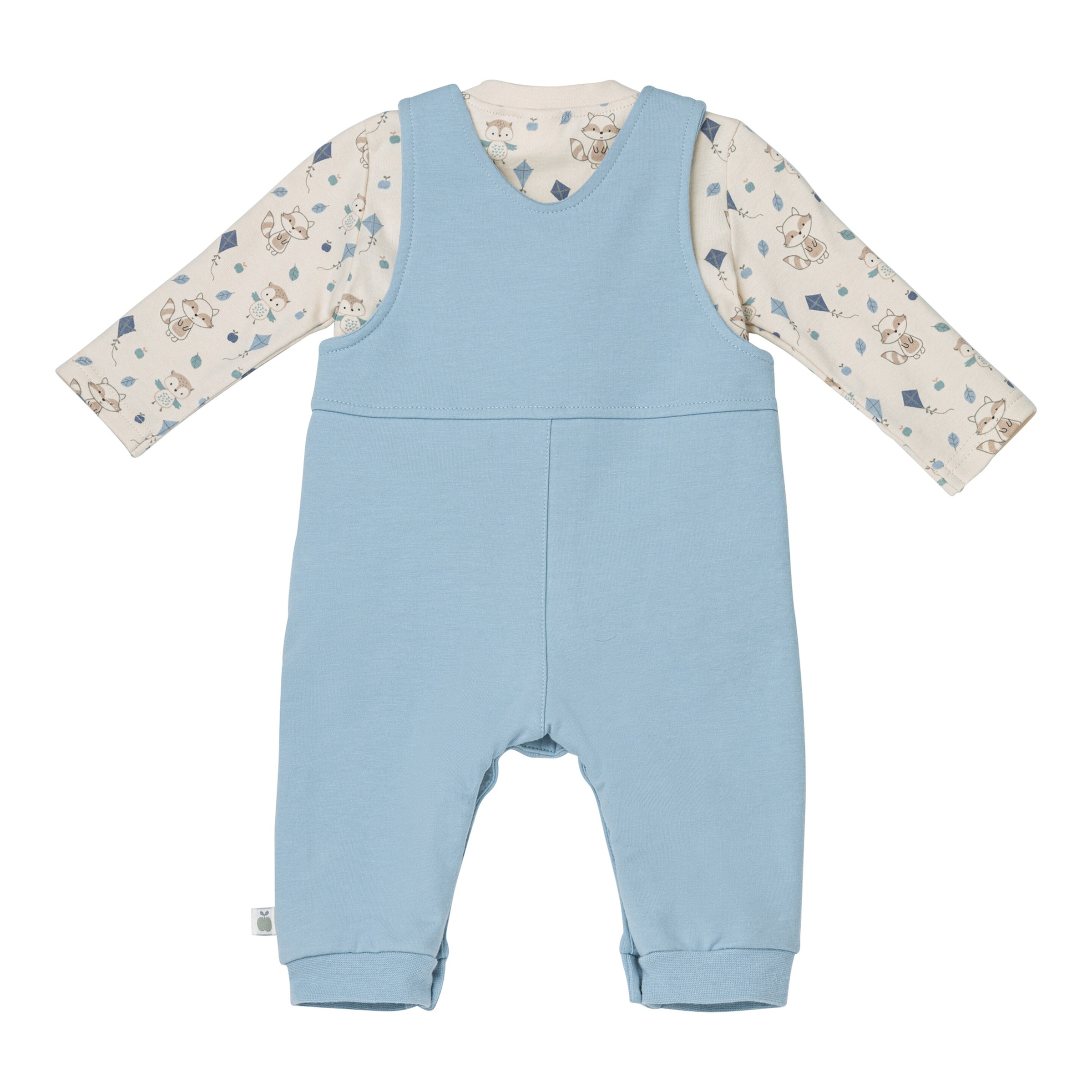 Bornino Cozy Time 2-tlg Set Latzhose mit Shirt Cozy Friends