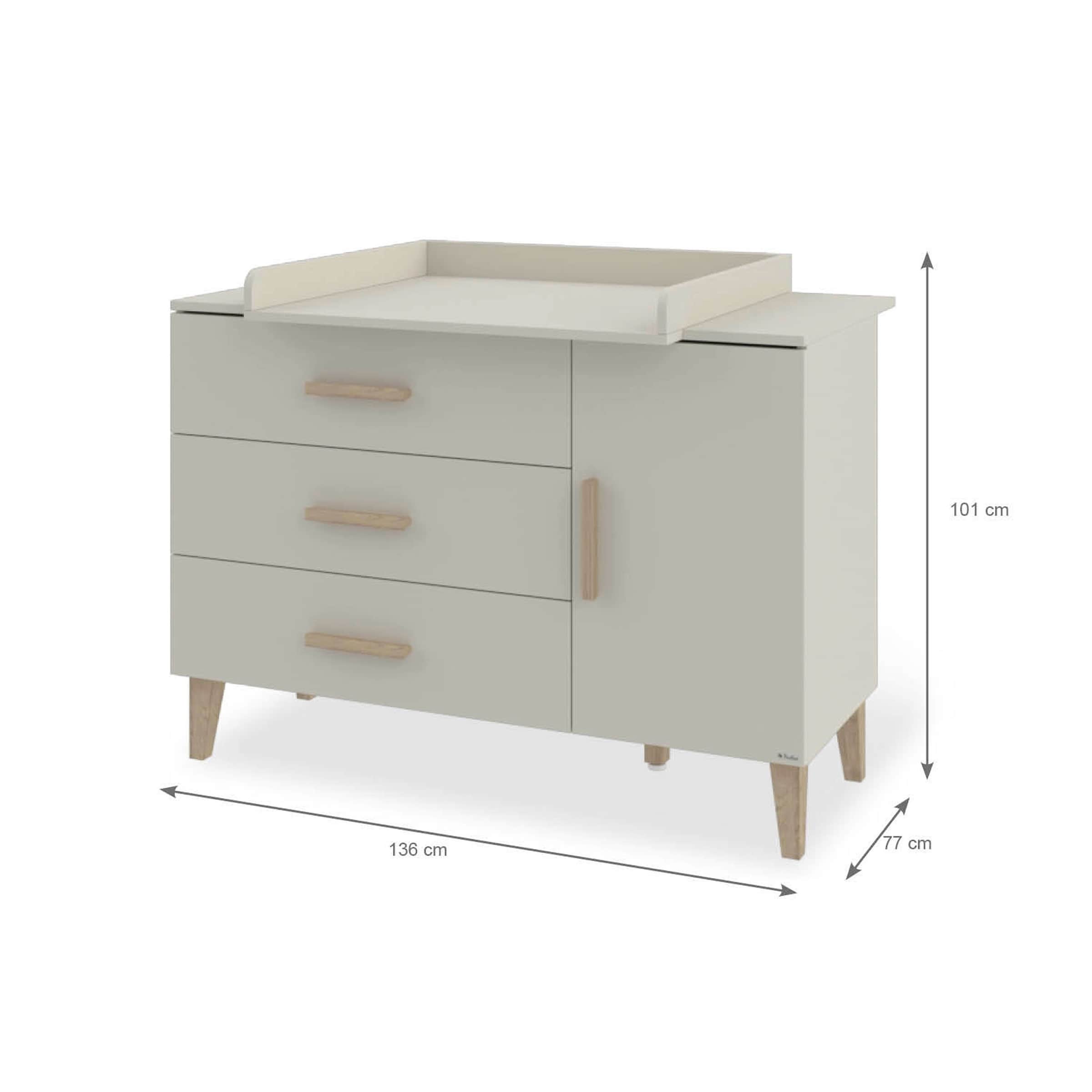 Pinolino Wickelkommode Tami extrabreit