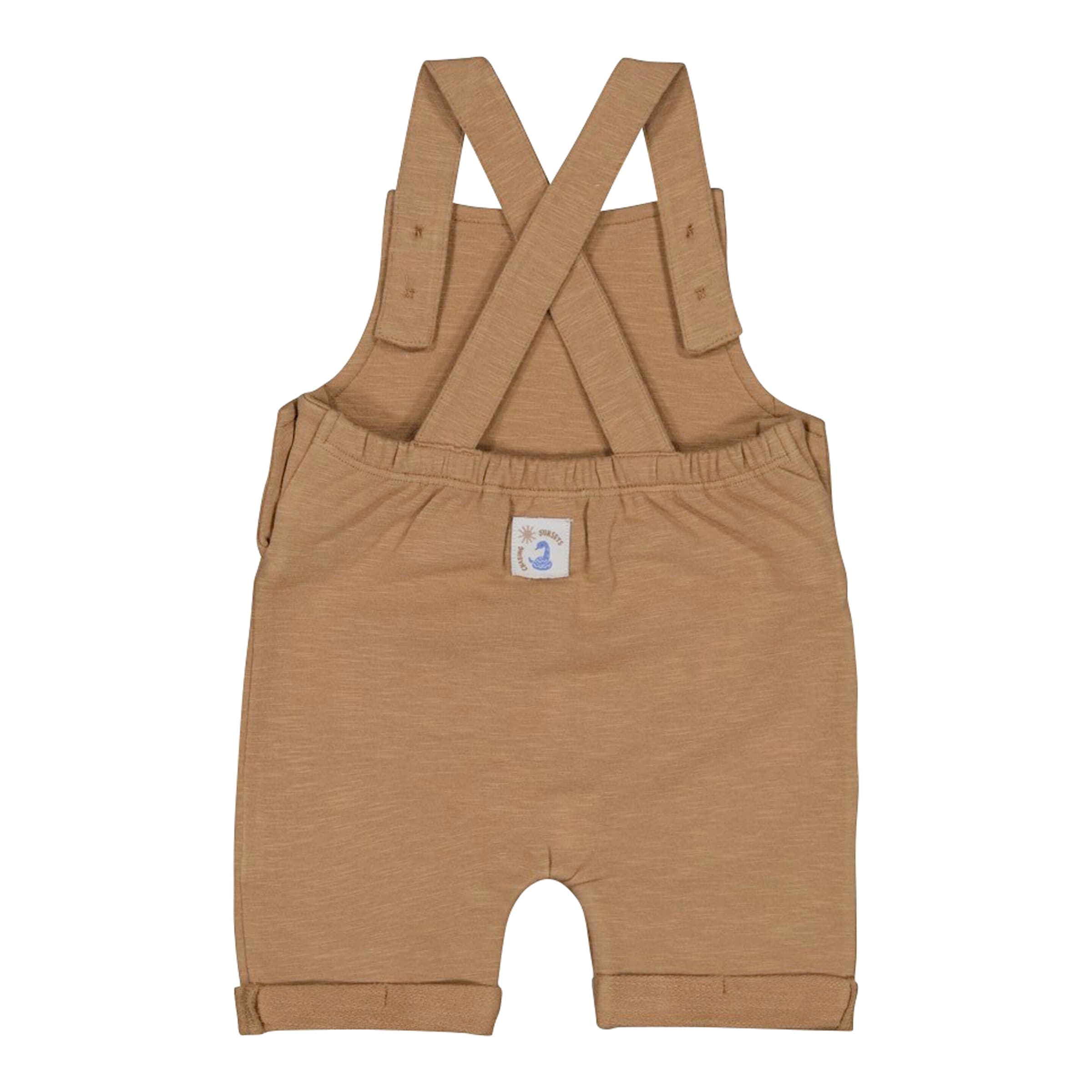 Feetje Sweat-Latzhose kurz mit Tasche