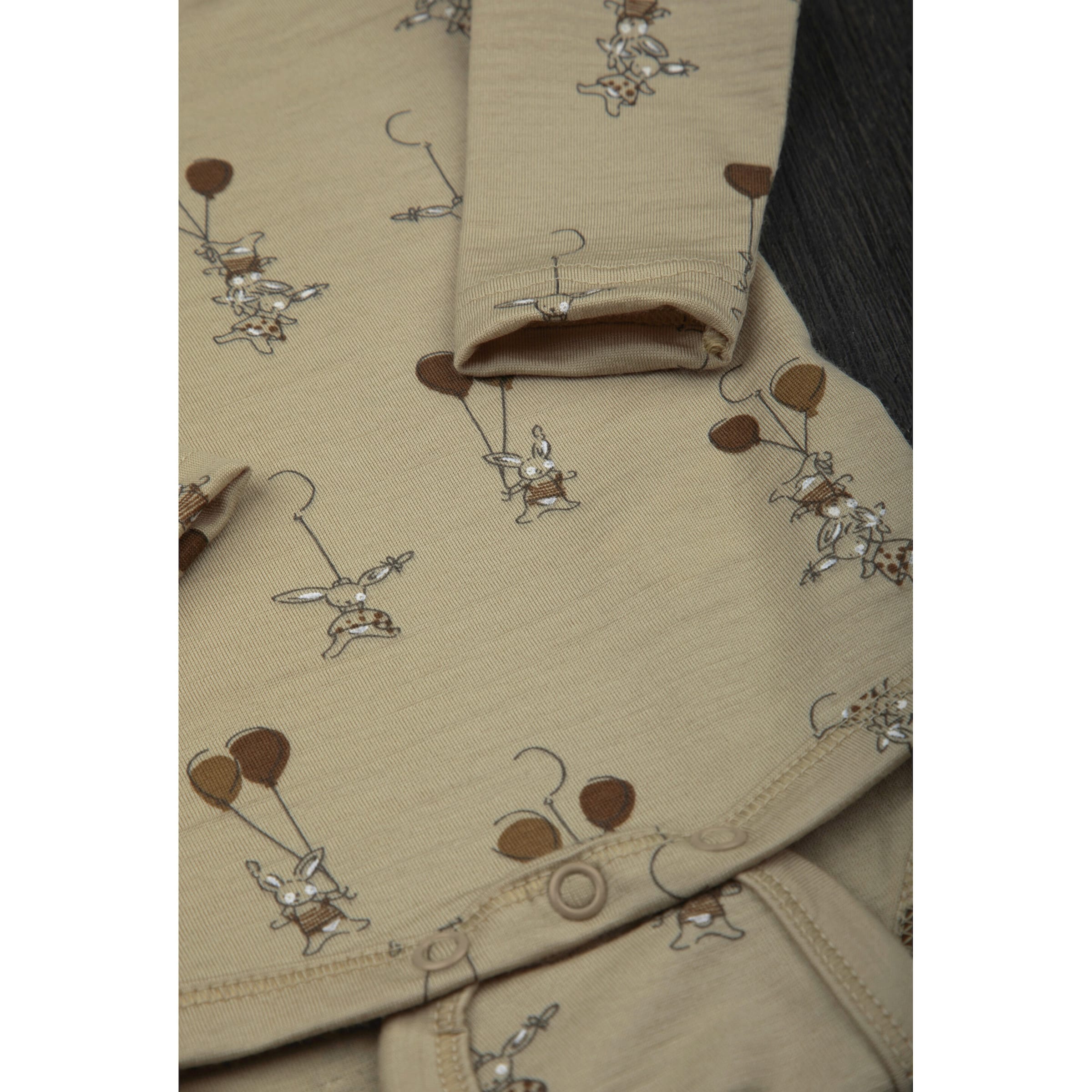 Joha Woll-Body langarm Hasen