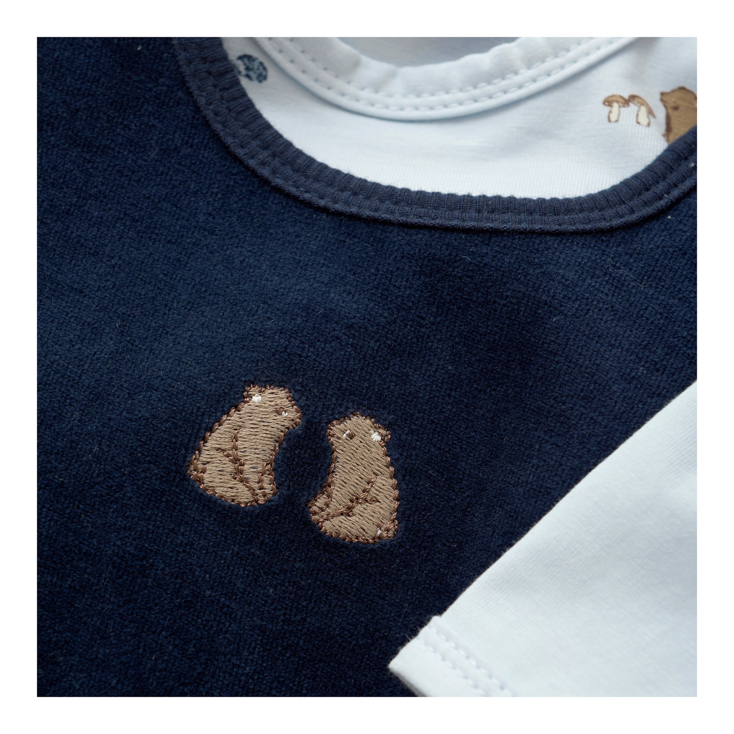 Fixoni Nicki-Strampler-Set mit Body Tiere