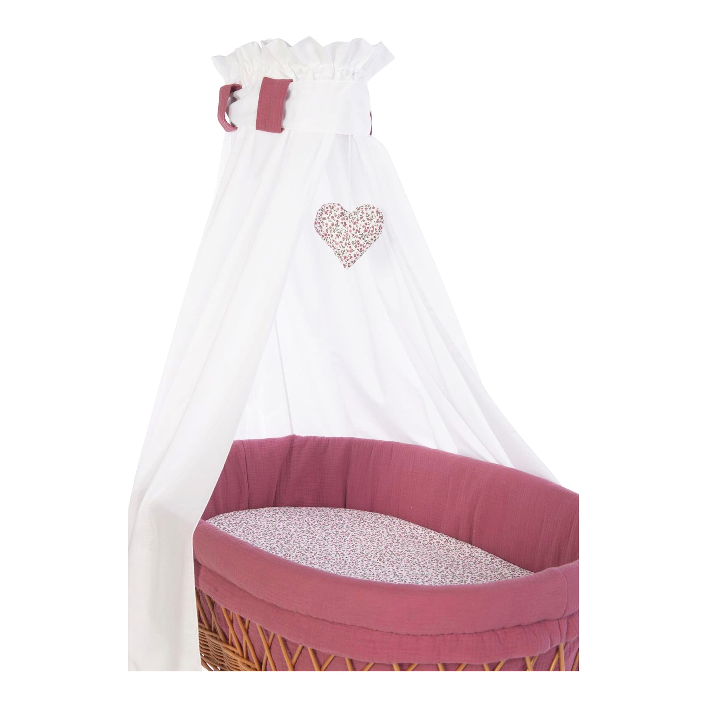 Mionido Stubenwagen Lounge mit Bettwäsche