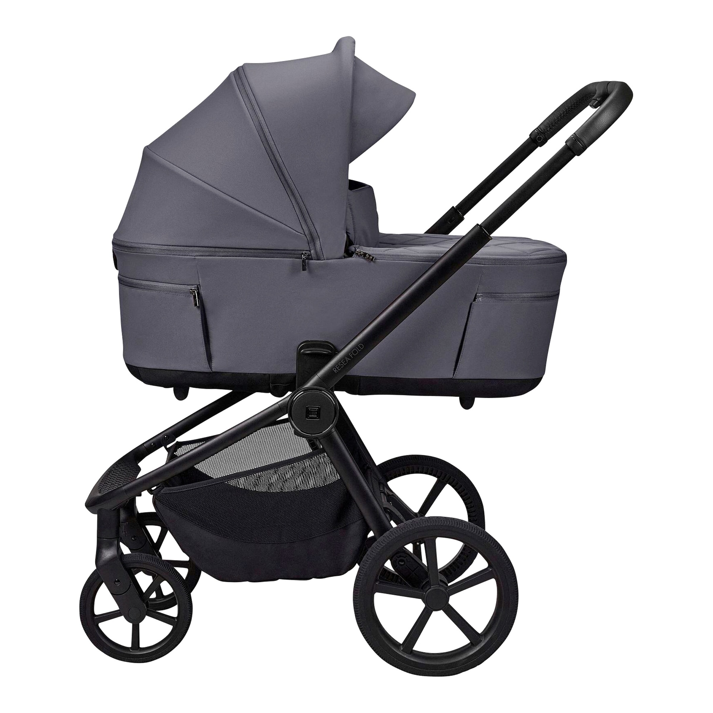 Moon Diamond Kombikinderwagen Resea FOLD grau