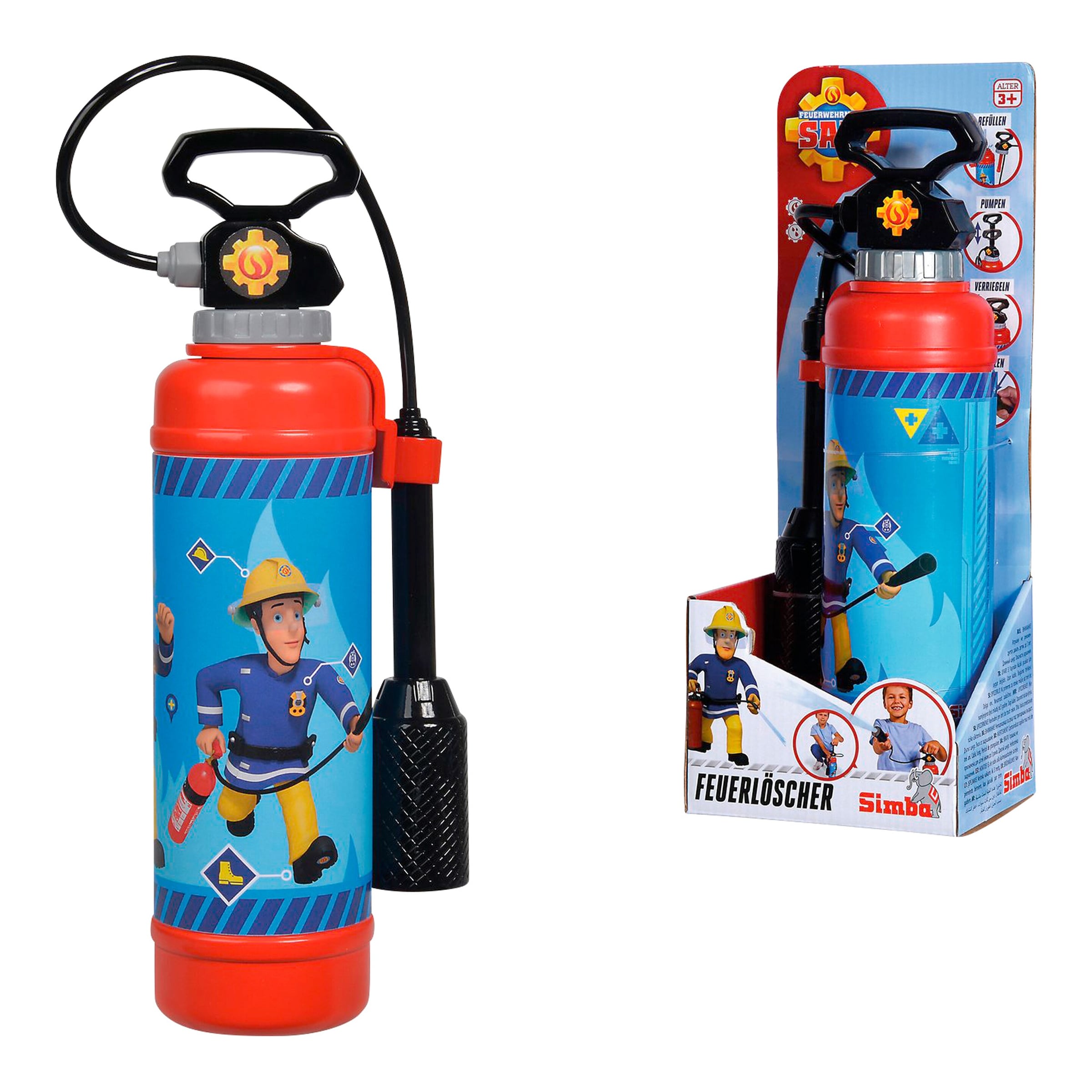 Simba Feuerwehrmann Sam Sam Feuerlöscher Pro