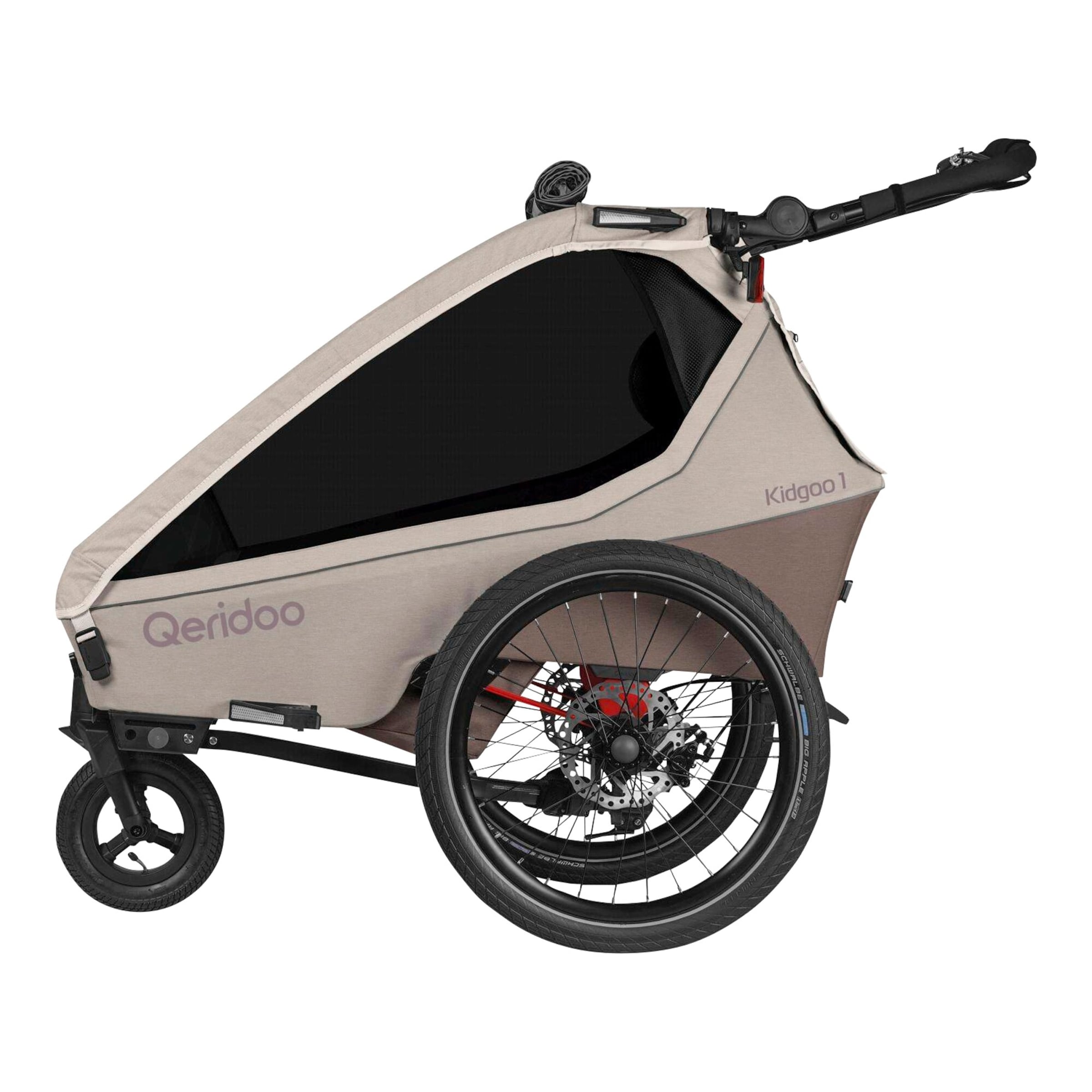 Qeridoo Fahrradanhänger Kidgoo 1 Pro Gen 2