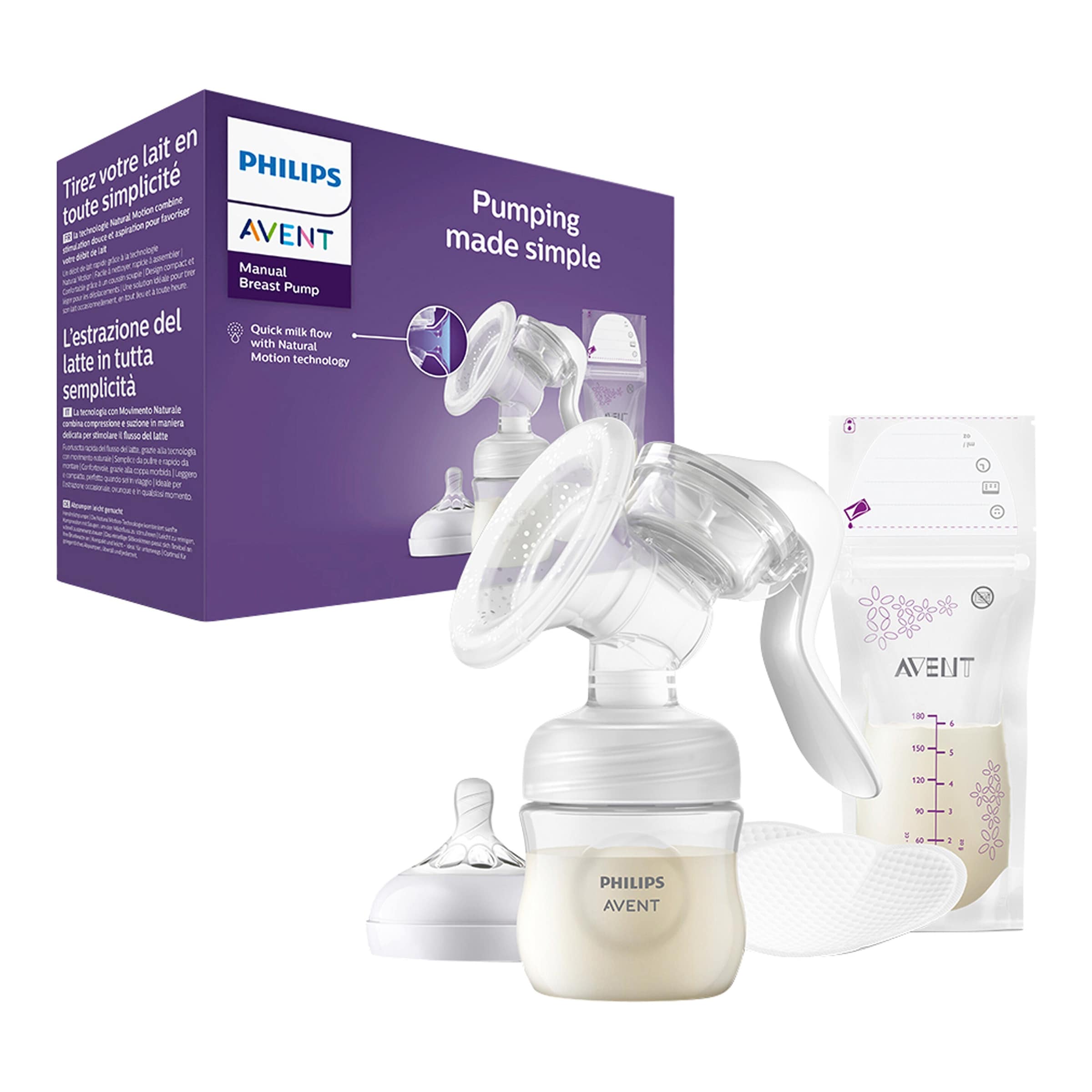 Philips Avent Handmilchpumpen-Set SCF430/20