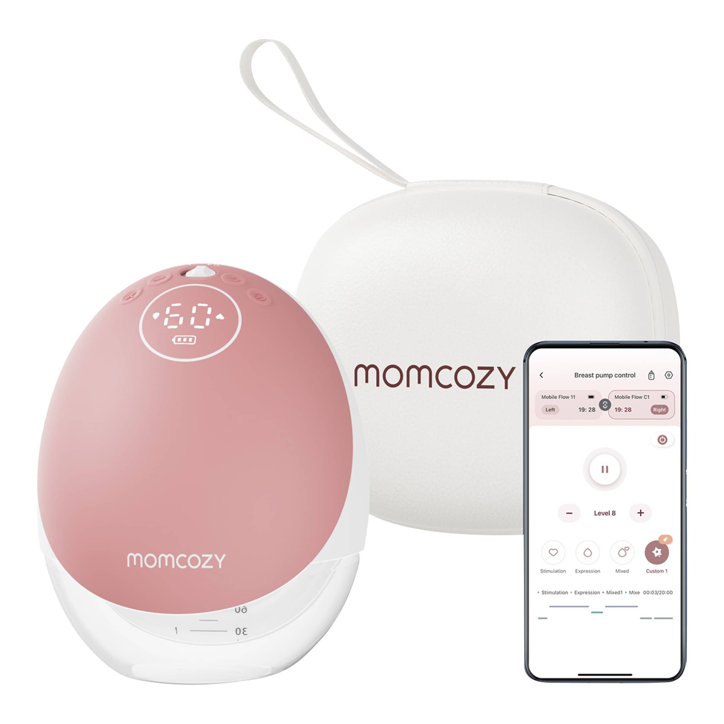 Momcozy Elektrische Milchpumpe M9, tragbar