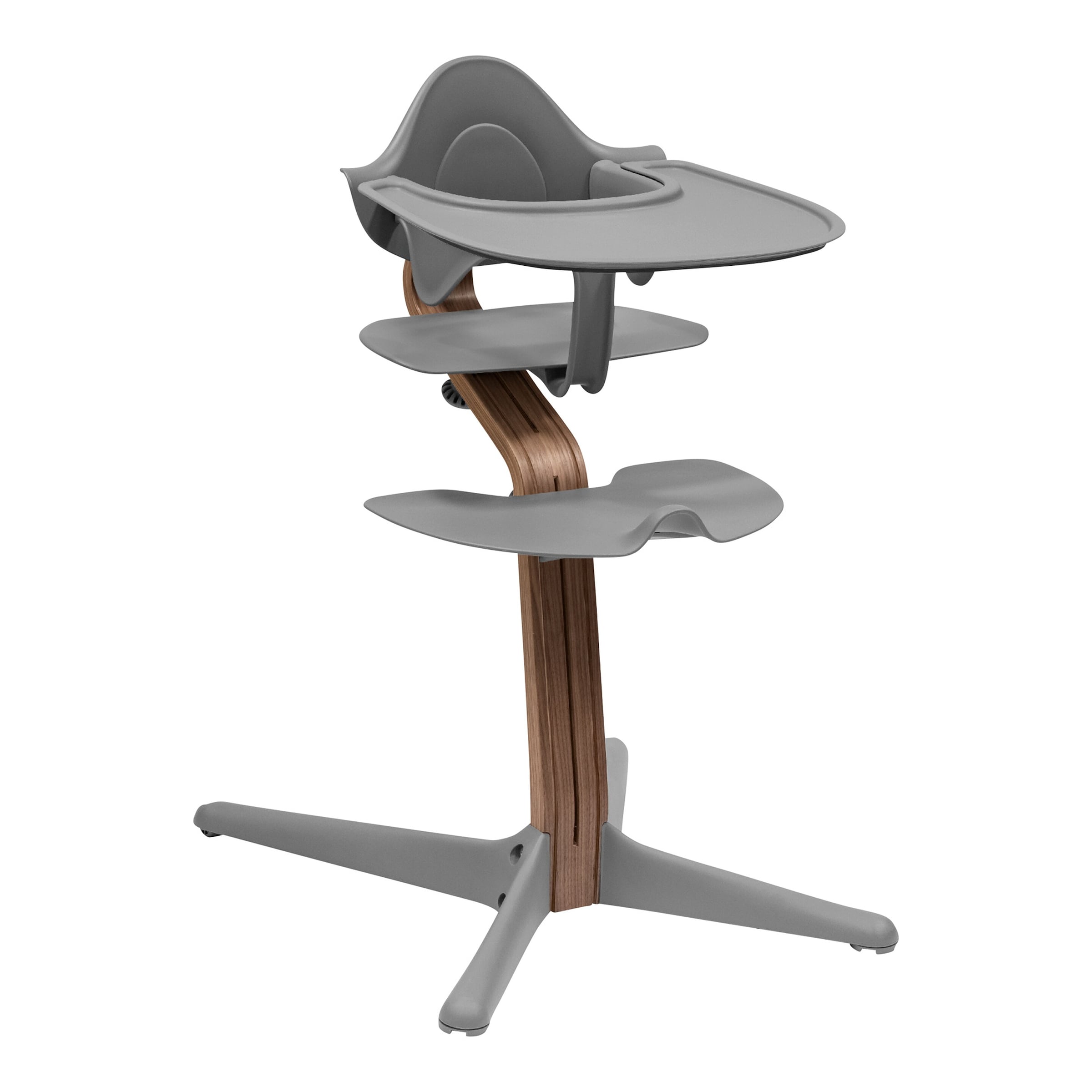 Stokke® Nomi Bundle Hochstuhl Walnuss inkl. Babyset und Tray