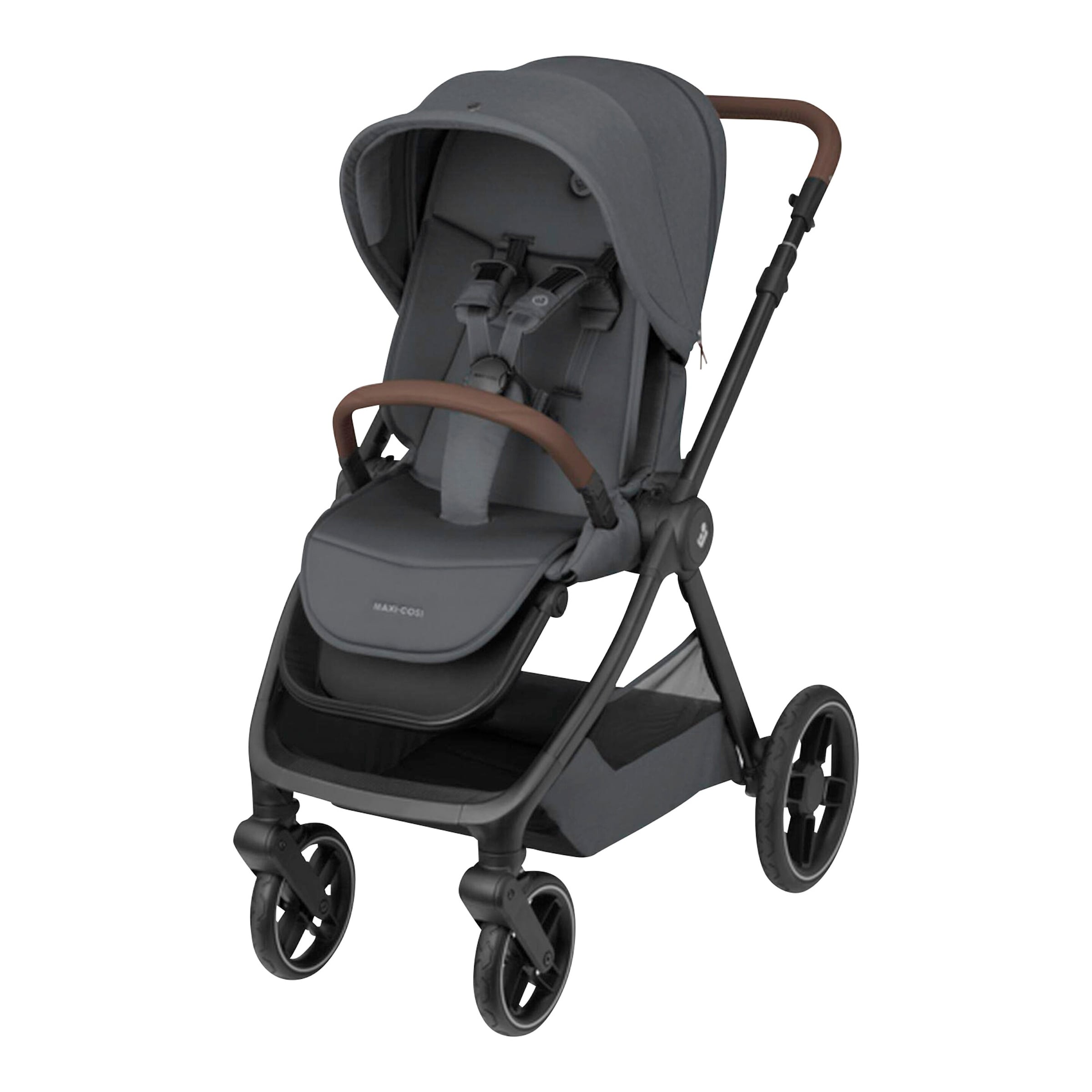 Maxi-Cosi Kombikinderwagen Oxford+ Travel-Set inkl. Pebble 360 Pro 2, Familyfix 360 Pro und Zubehör-Set grau
