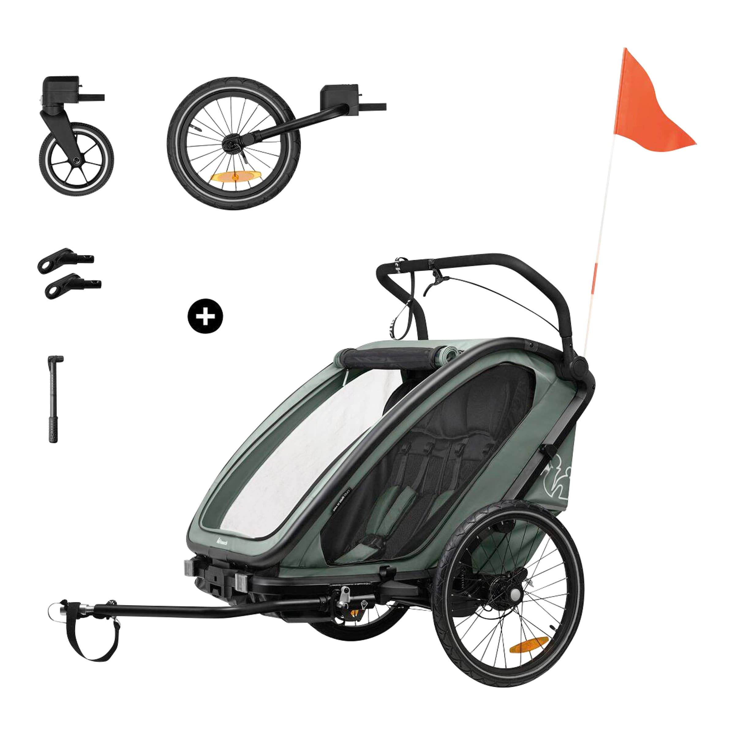 Hauck Fahrradanhänger Bike N Walk