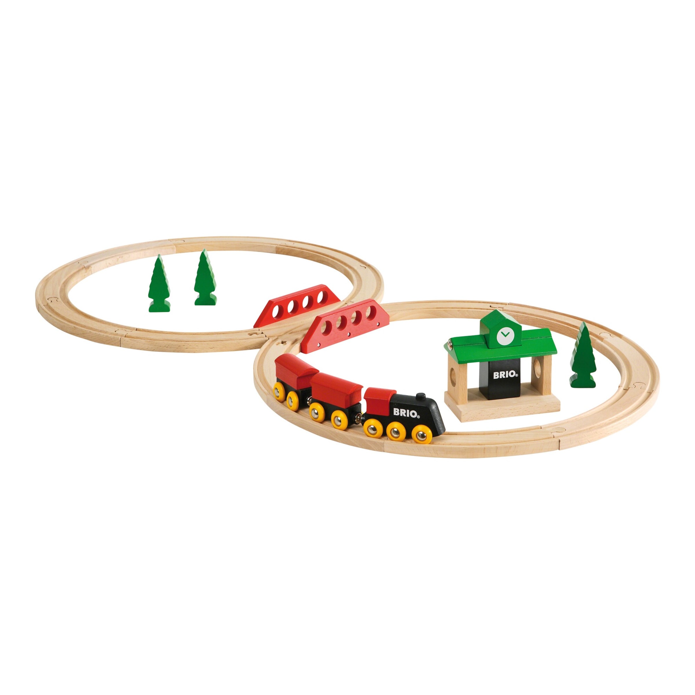 Brio Eisenbahn-Set Bahn Acht Set