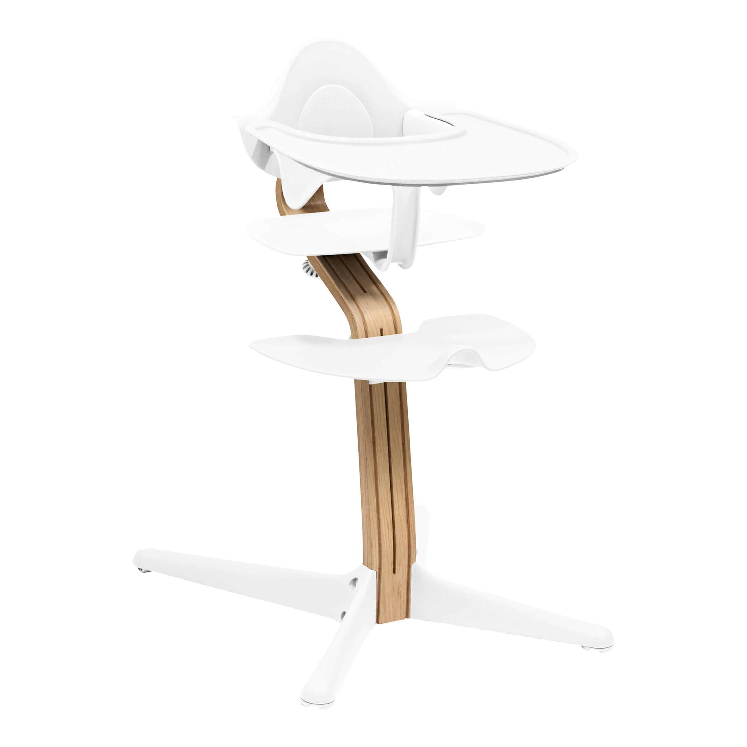 Stokke® Nomi Bundle Hochstuhl Eiche inkl. Babyset und Tray