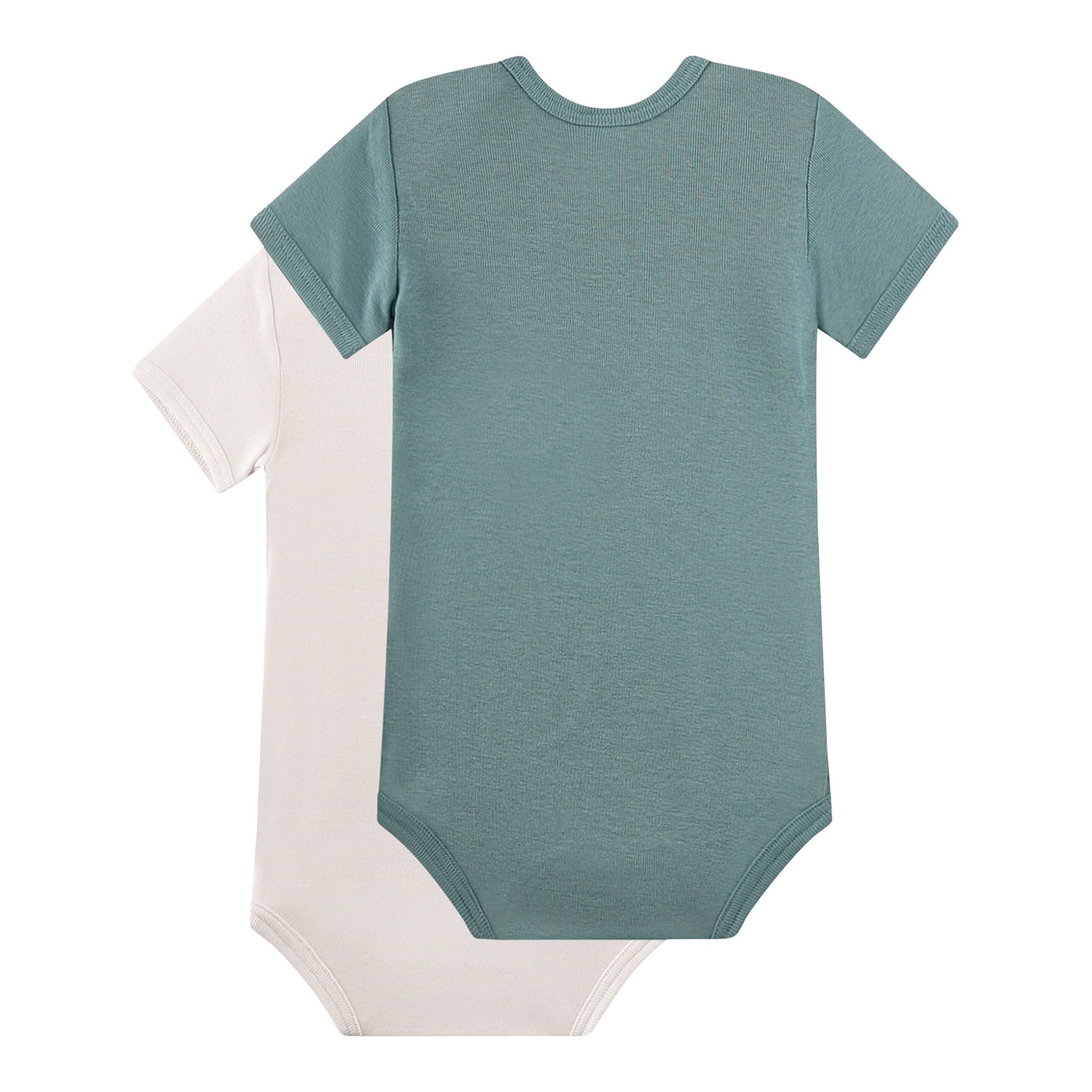 Sanetta 2er-Pack Bodys kurzarm Elefant