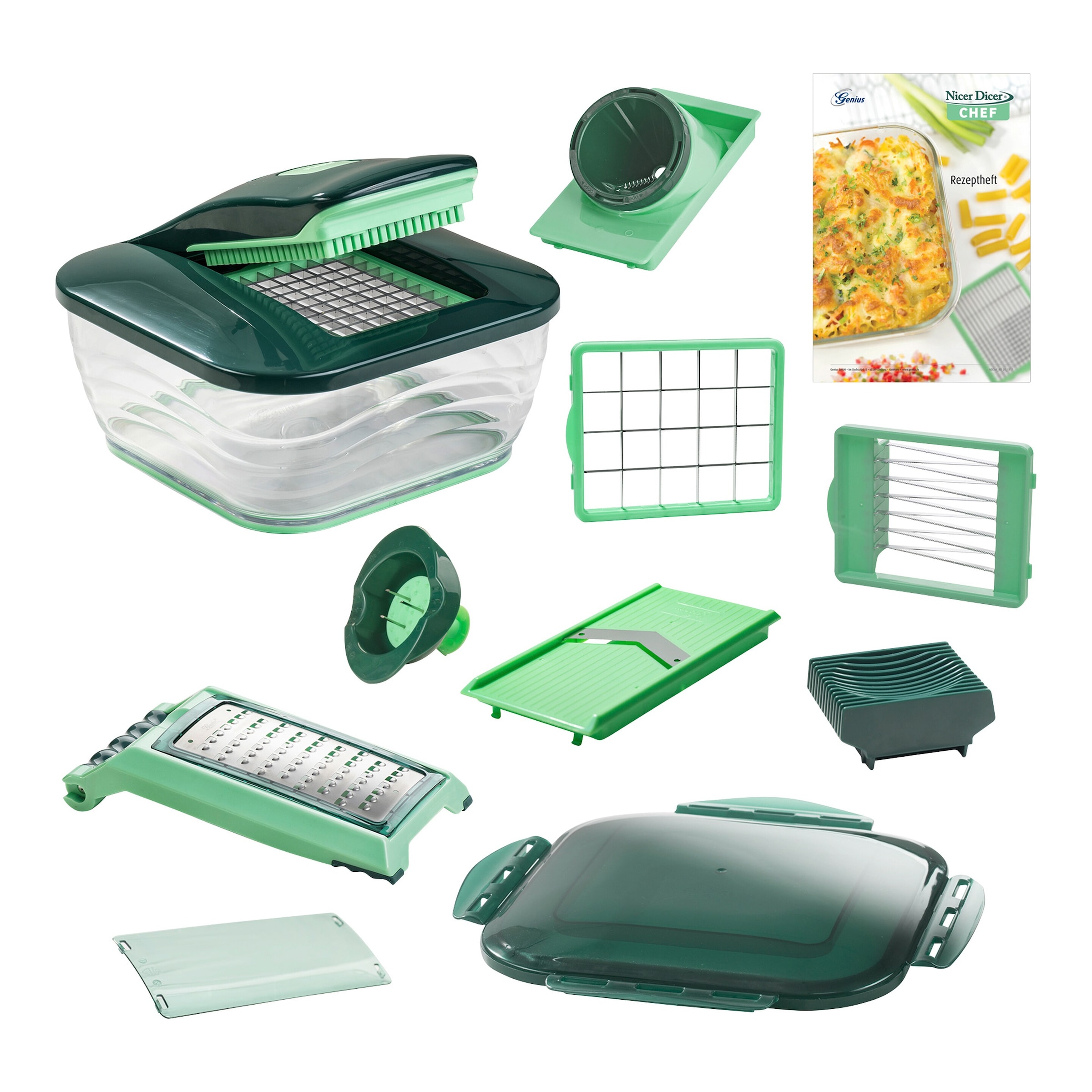 Gemüseschneider 'Nicer Dicer Chef', 15-teilig