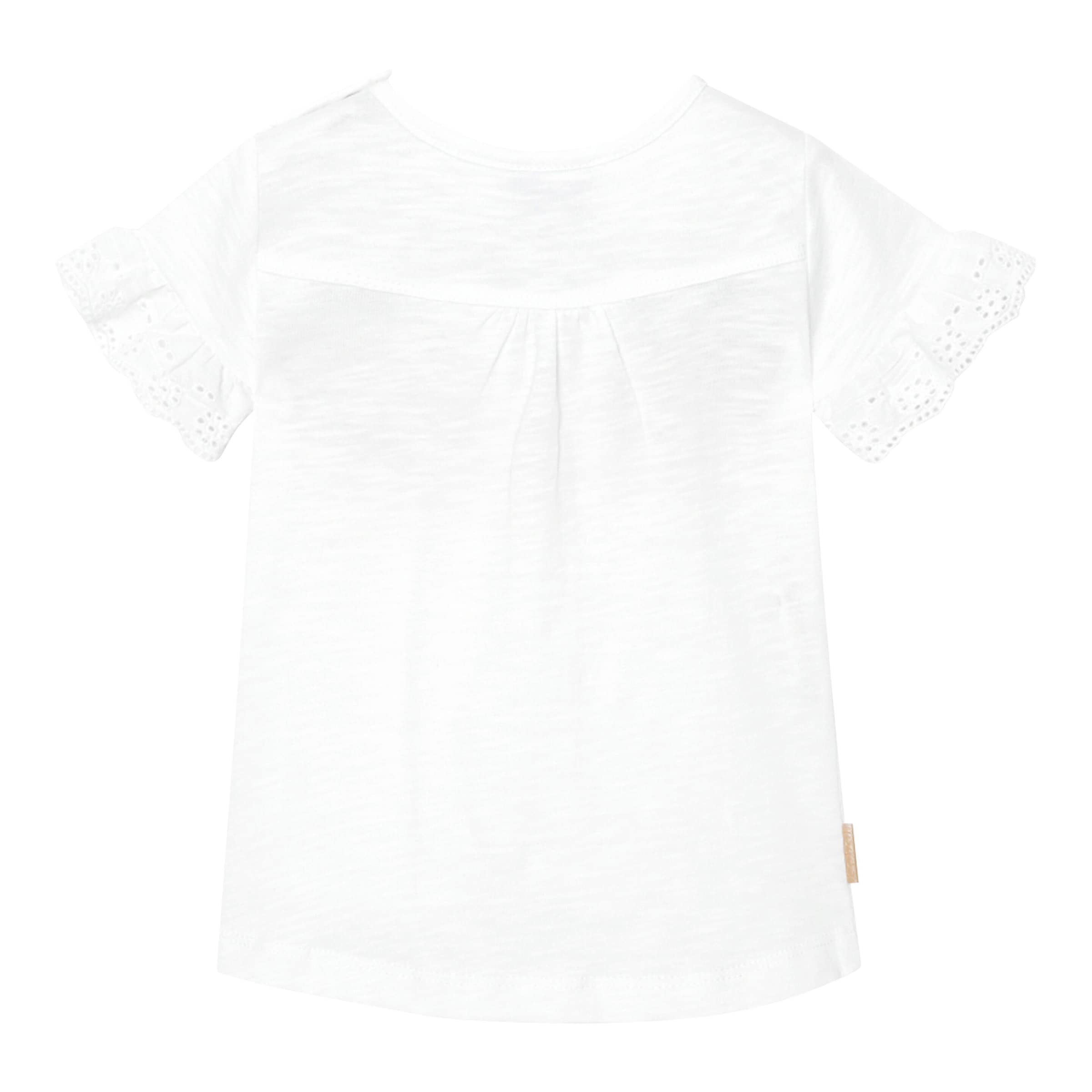 Boboli T-Shirt kurzarm Blumenstickerei