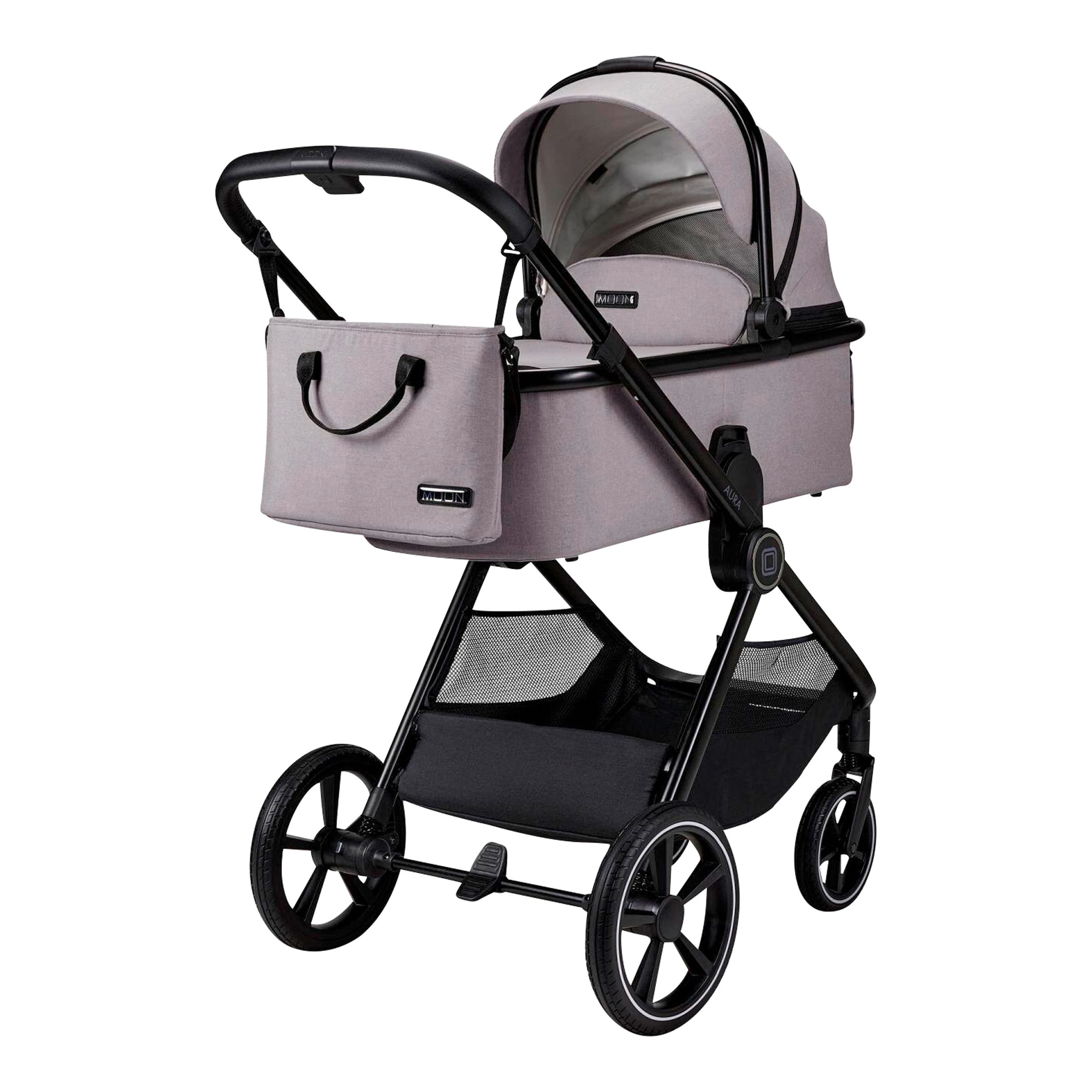 Moon Kombikinderwagen Aura (2026) grau