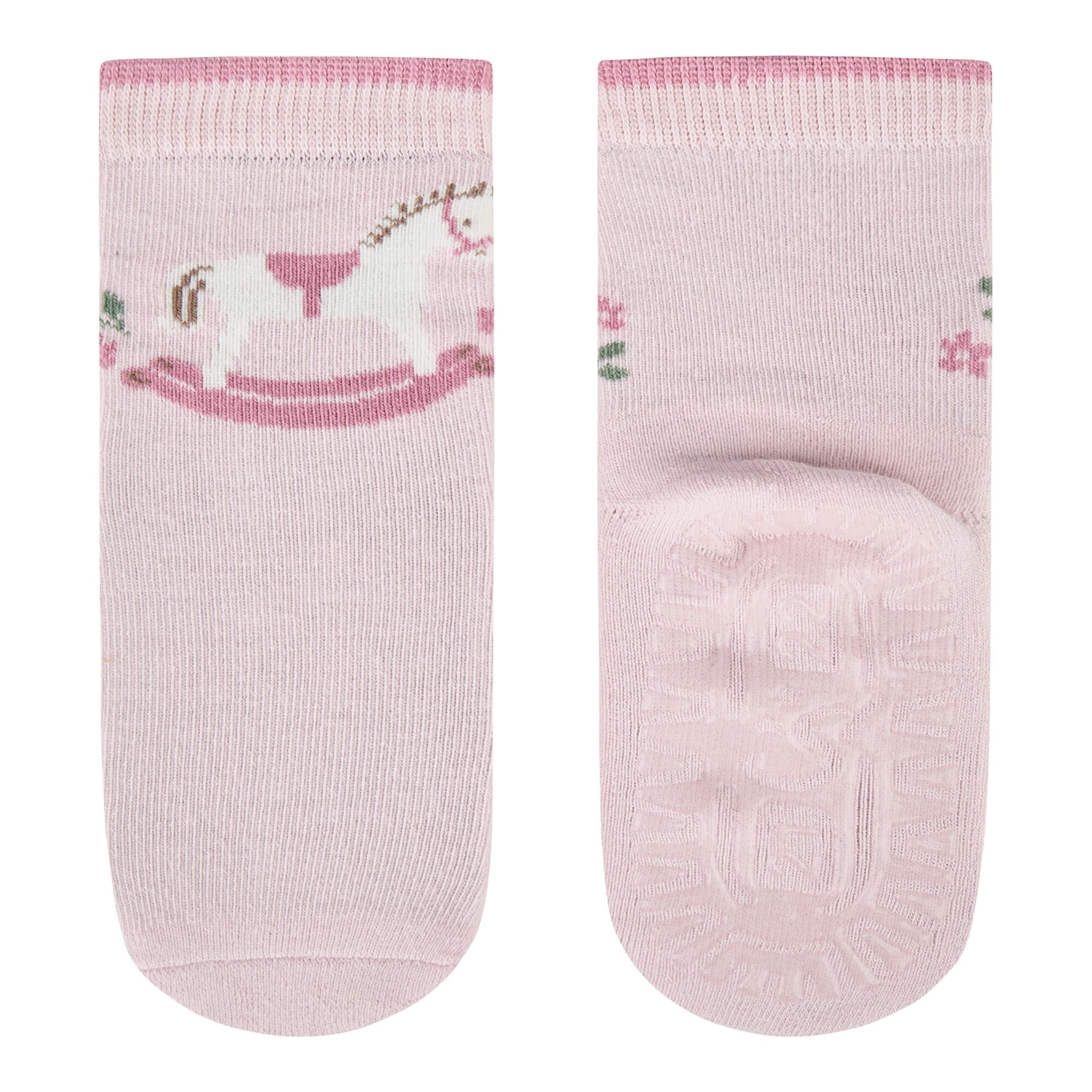 Sterntaler 2er-Pack ABS-Socken Fliesen Flitzer Schaukelpferd