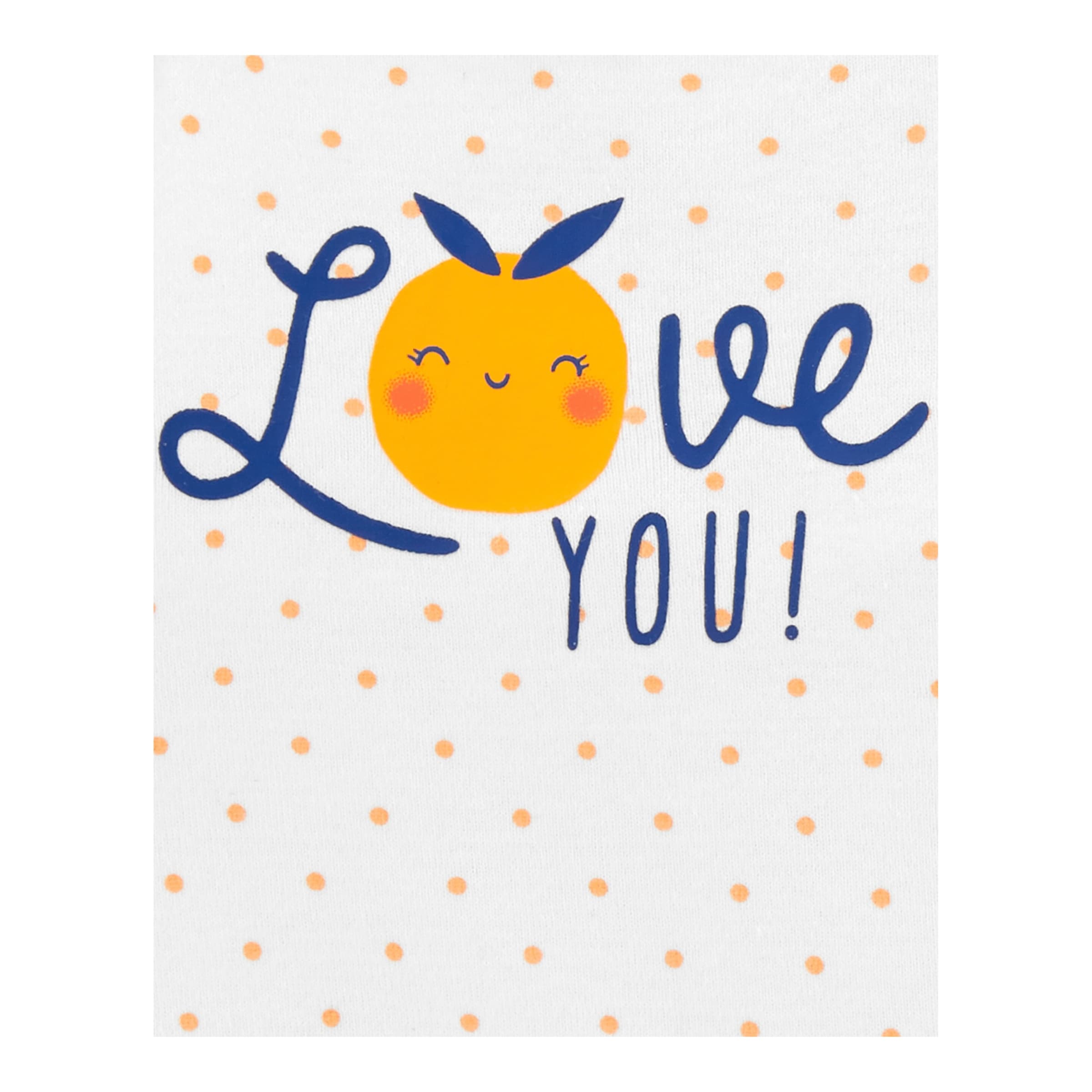 Carter's 3-tlg. Set Body Flügelarm, Body ohne Arm und Shorts Orangen