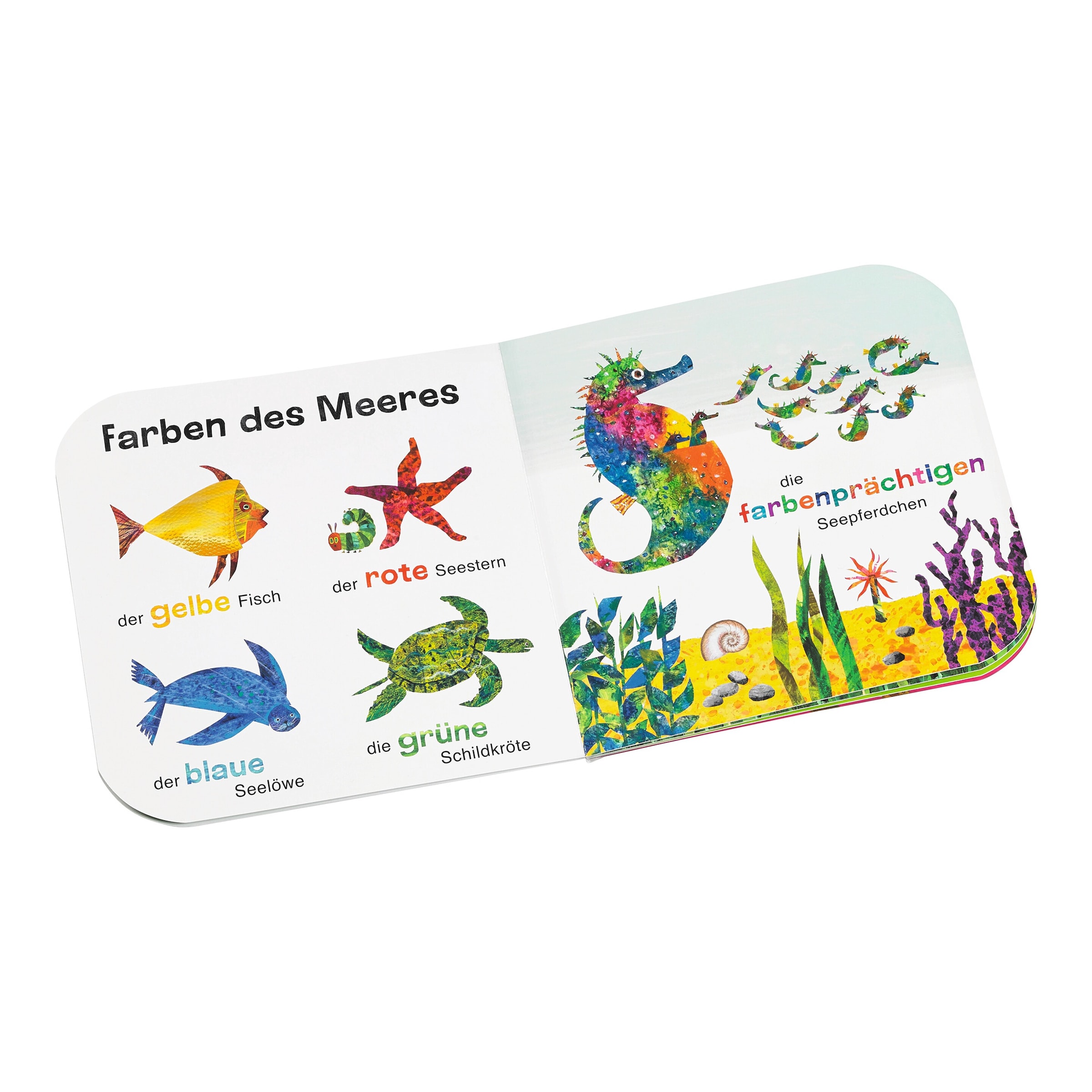 Gerstenberg Verlag Die Kleine Raupe Nimmersatt Mein Tier-Fühlbuch Die kleine Raupe Nimmersatt