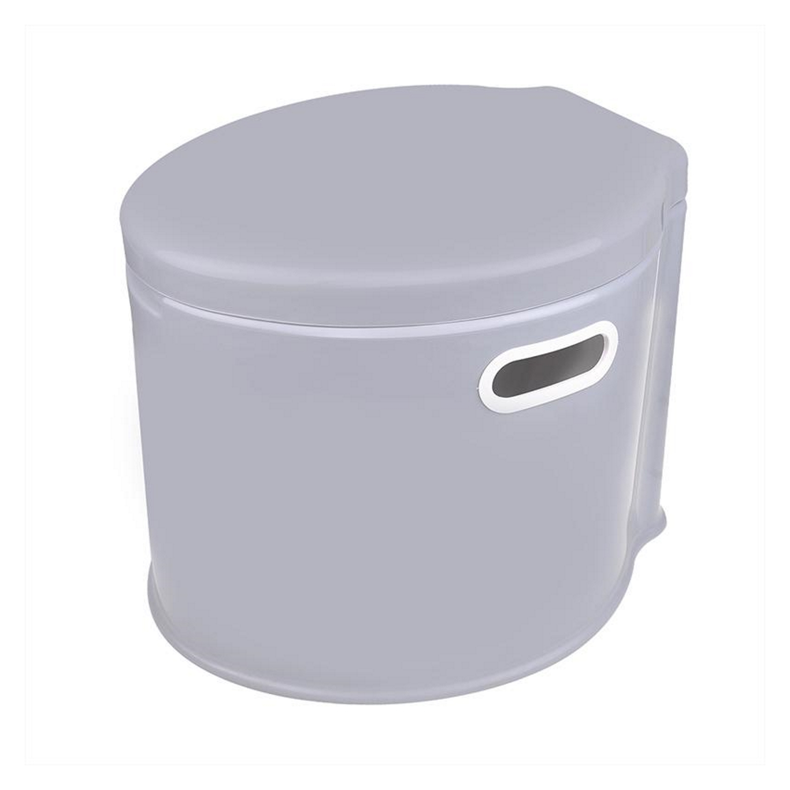 Camping Outdoor Toilette mobil WC mit Sitz mit Deckel tragbare Eimertoilette 7L