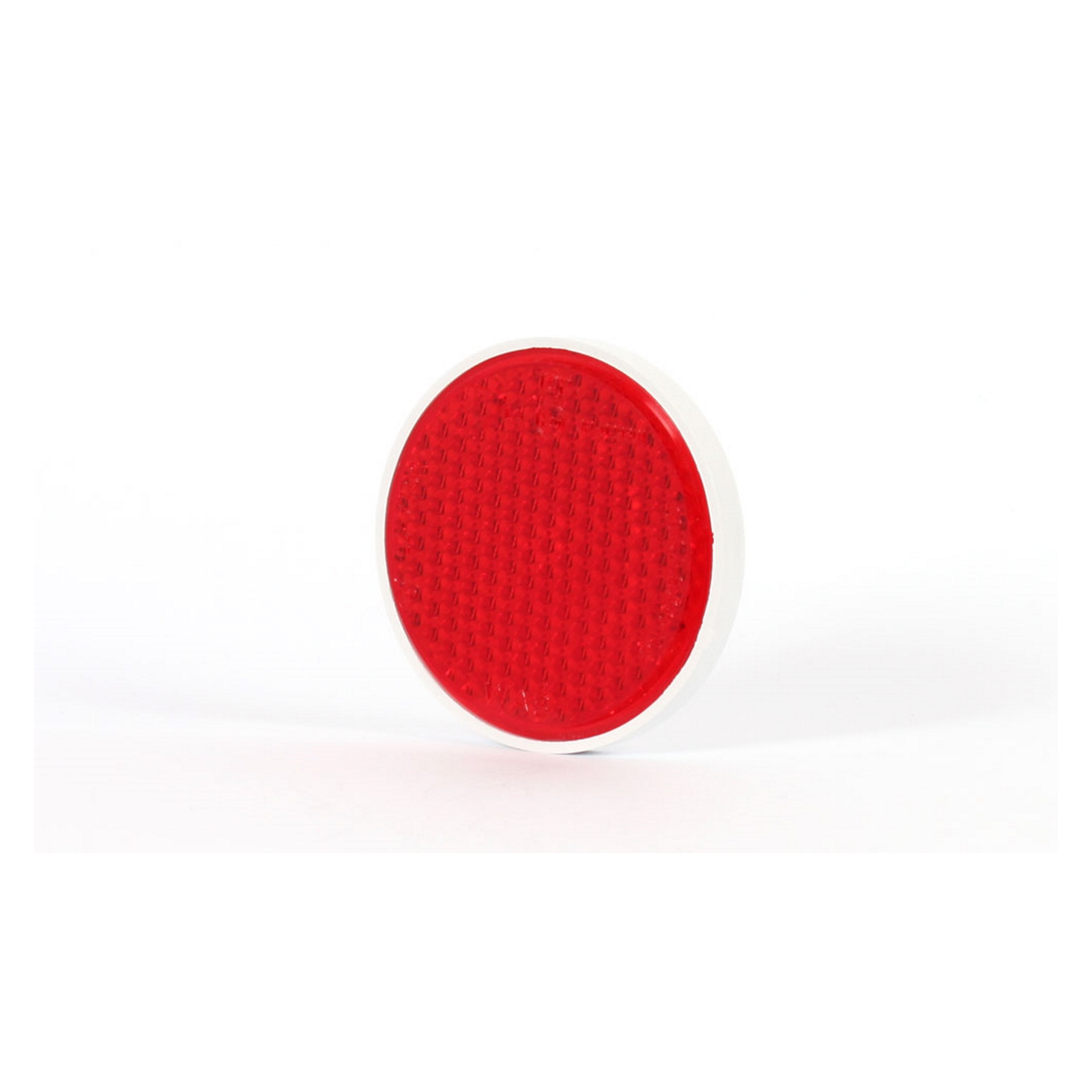 Reflektor Ø 85mm Schraubbefestigung mit Schraube E20 PKW LKW Anhänger RUND ROT