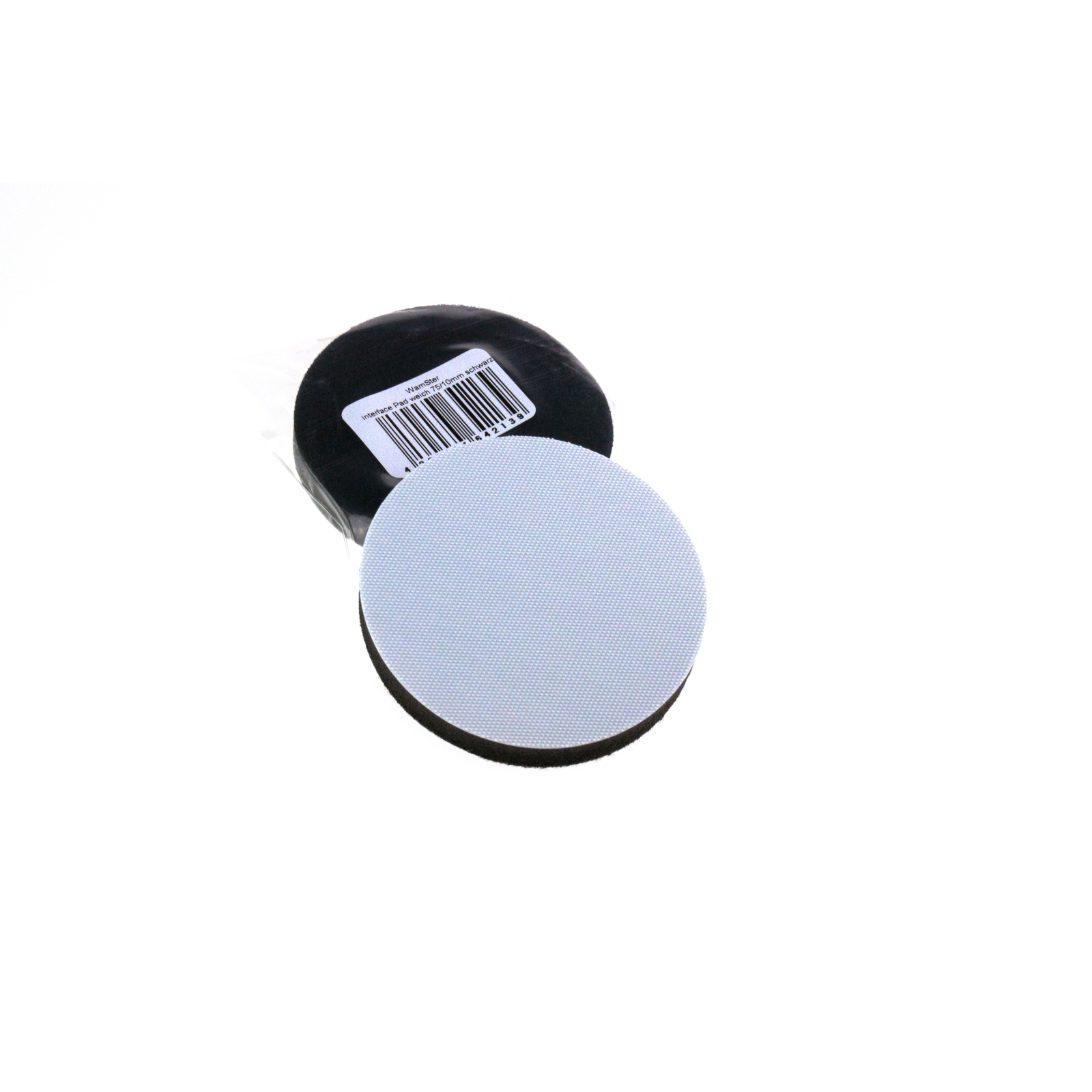 WamSter Interface-Pad zwischenteller mit Mirco-Klettverschluss 75mm 10mm ungelocht weich