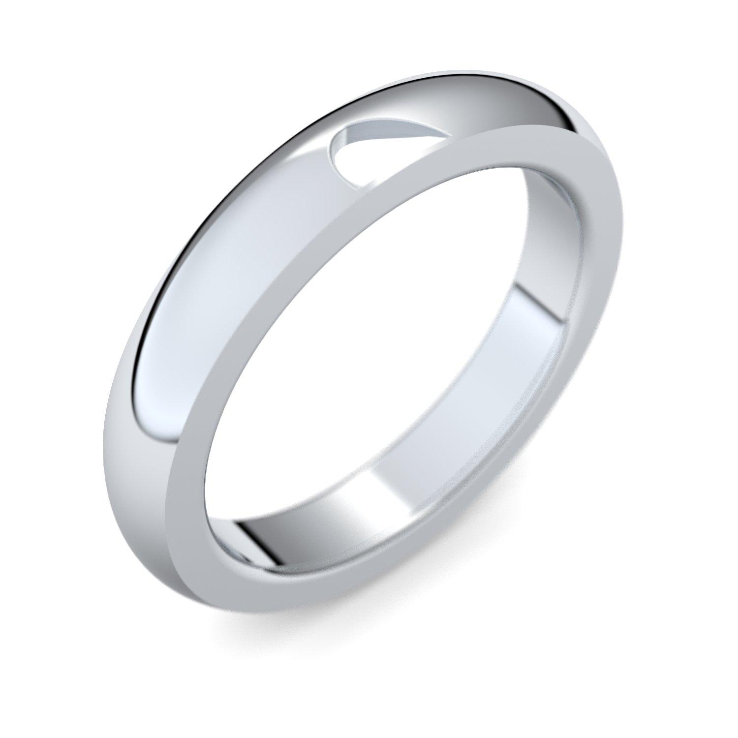 Herren Ehering Trauring Partnerring Verlobungsring einzeln halbes Herz Silber 925 geteiltes Herz Hochzeit für ihn