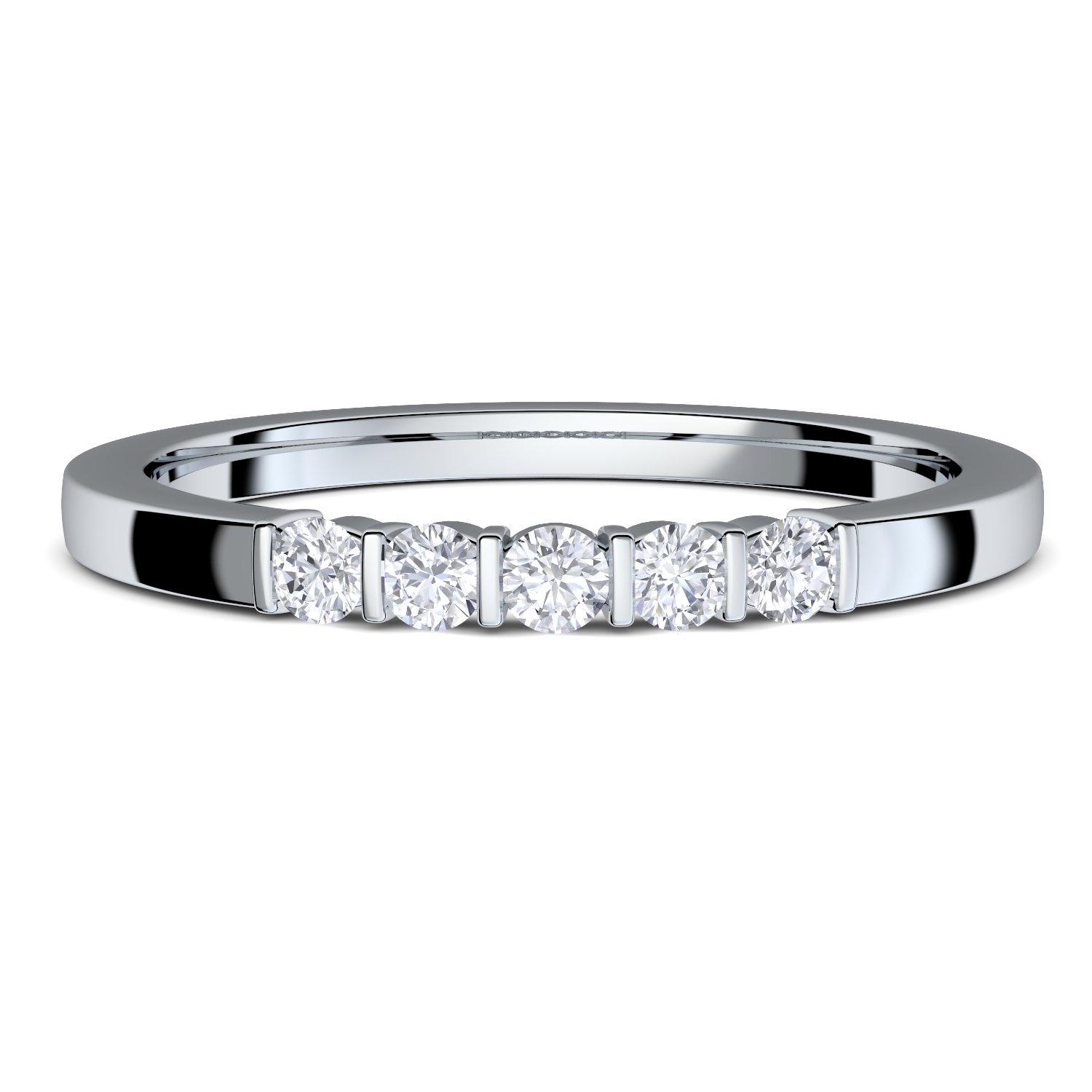 Verlobungsringe Silber 925 mit Zirkonia Stein Ring Damenring + LUXUSETUI für Damen Frauen Freundin Heiratsantrag Silberring Ringe dünn schmal