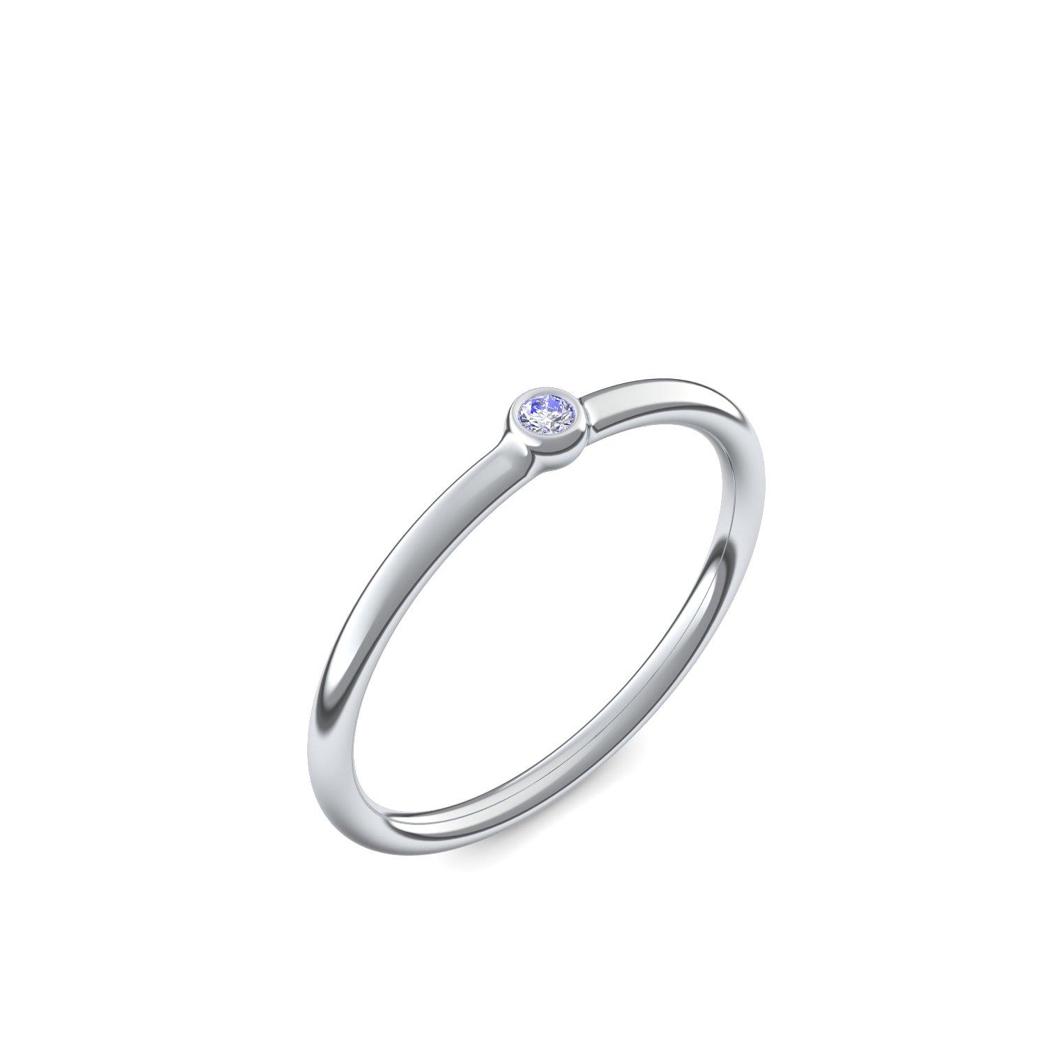 Ring Silber 925 Zirkonia Damenring ausgefallene Silberring Ringe Silber zart schmal elegante Ringe Geschenk für Sie Frauen Freundin Silberschmuck