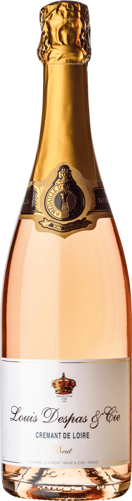 Louis Despas Crémant de Loire Brut Rosé -