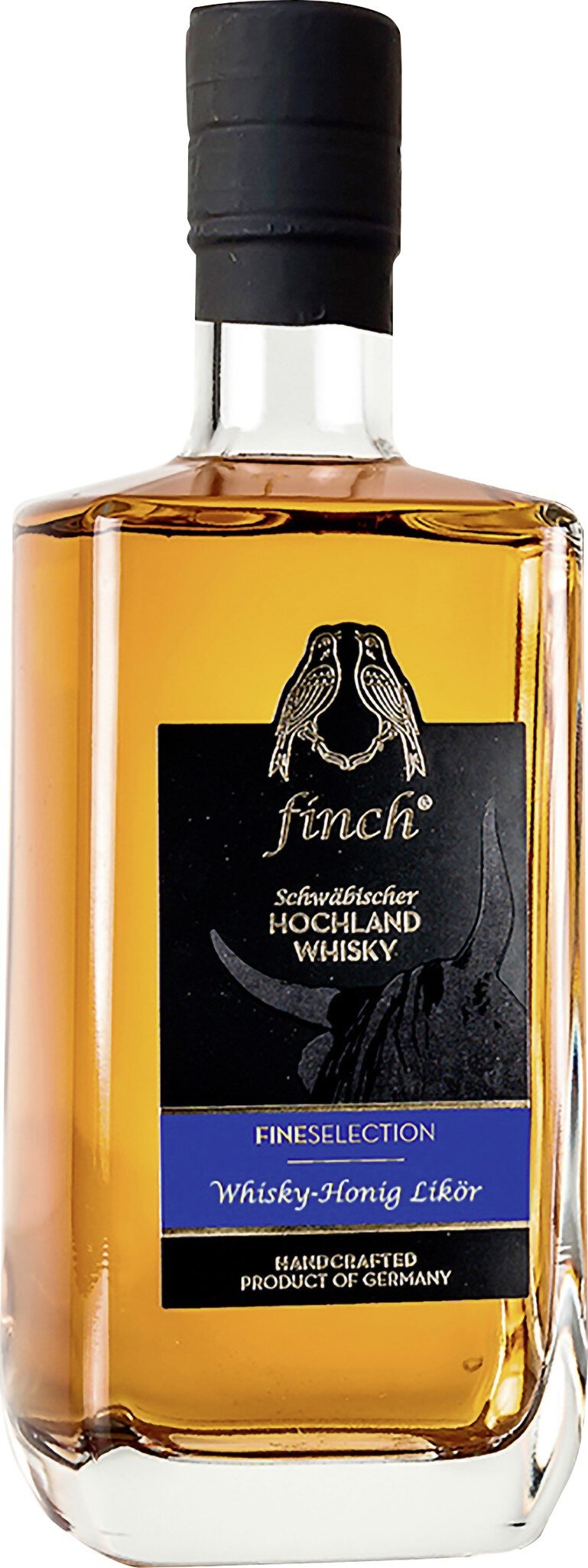 finch FineSelection Whisky-Honig Likör 27% vol Schwäbischer Hochland Whisky-Honig Likör