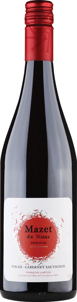 Domaine de Nizas Mazet de Nizas Syrah-Cabernet Sauvignon FR-BIO-01* 2022