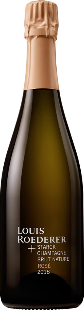 Champagne Louis Roederer& Starck Brut Nature Rosé 2018