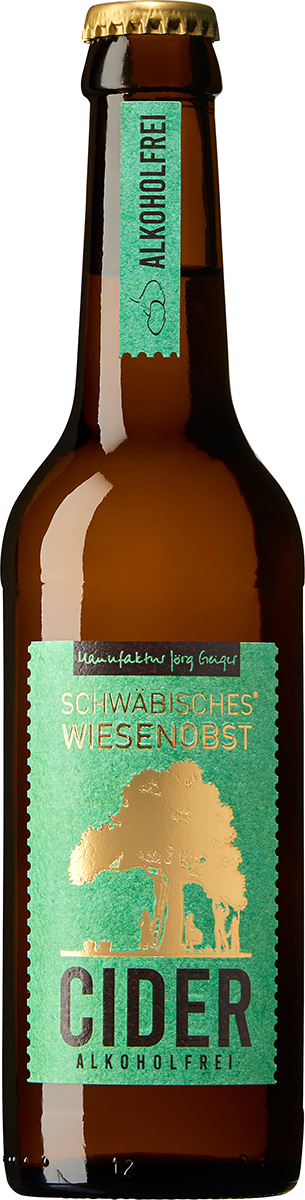 Jörg Geiger WiesenObst - Cider alkoholfrei - BIO
