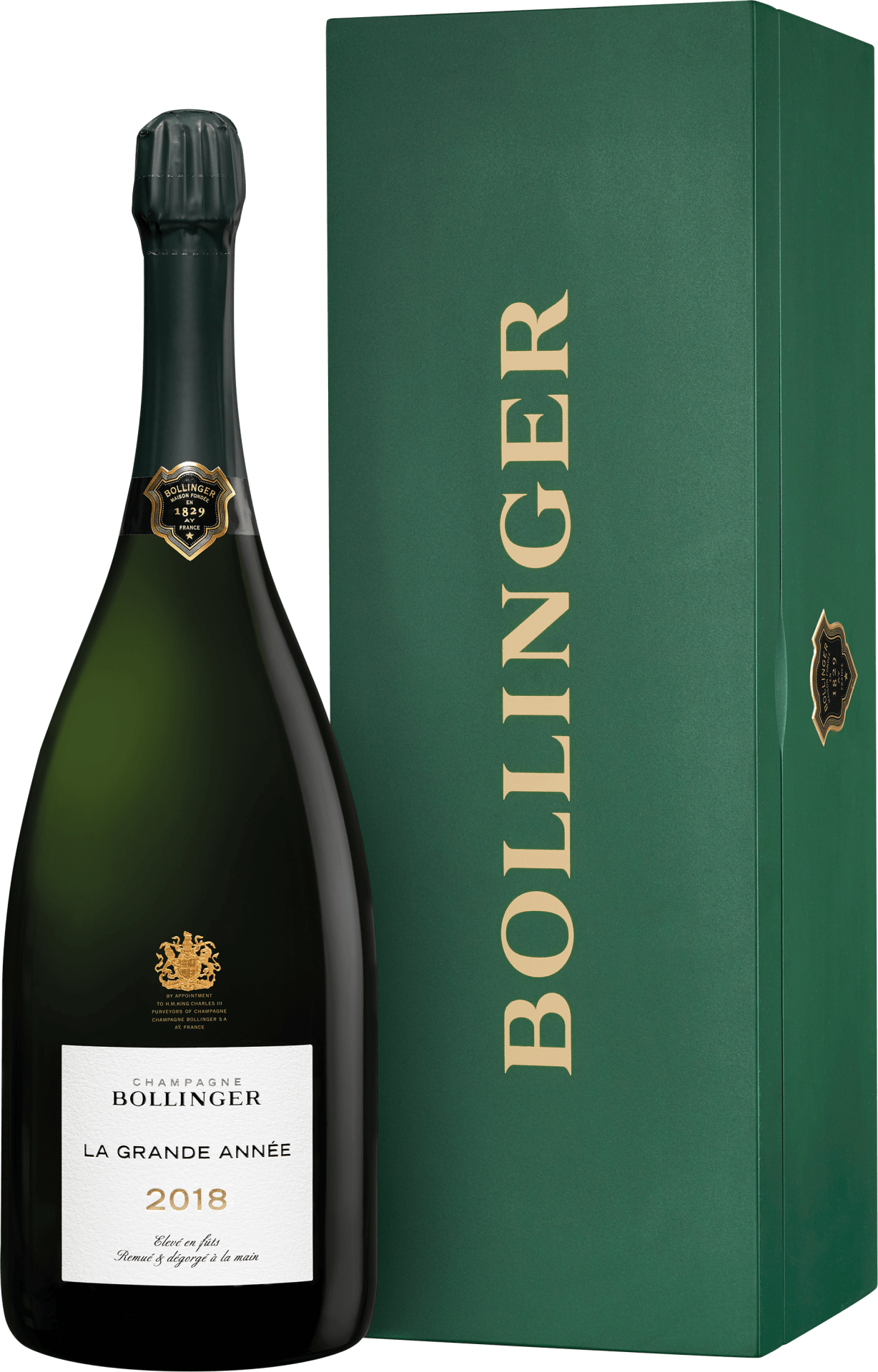 Champagne Bollinger La Grande Année Jéroboam HK - 2018