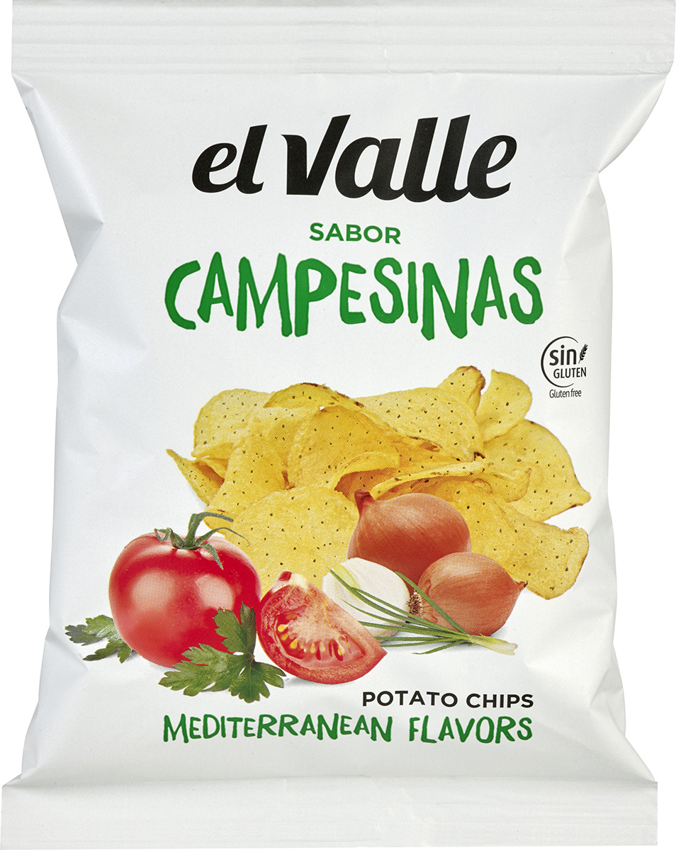 Snacks El Valle Patatas Fritas Sabor Campesinas