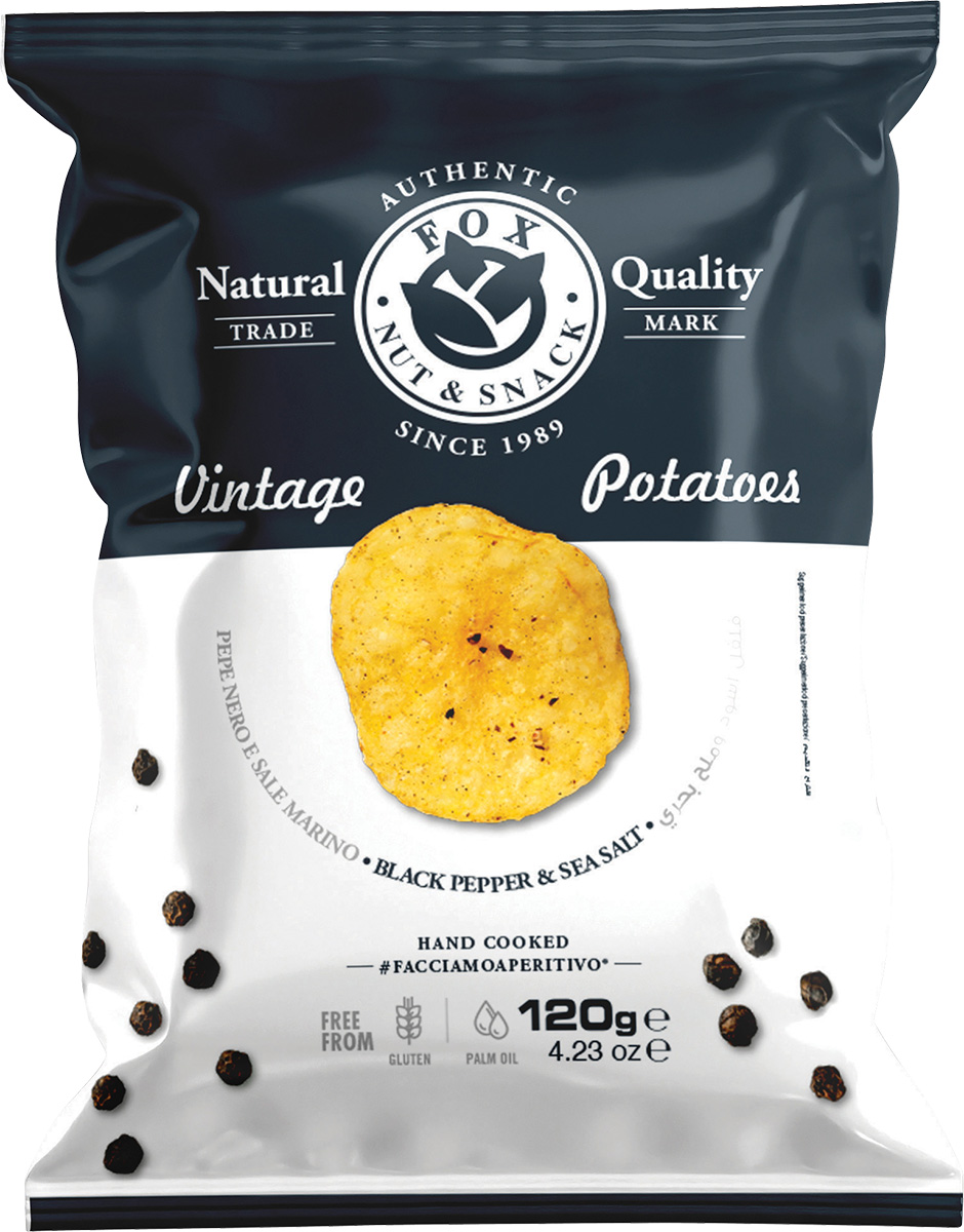 Fox Italia Vintage Potatoes Pepe nero e Sale marino