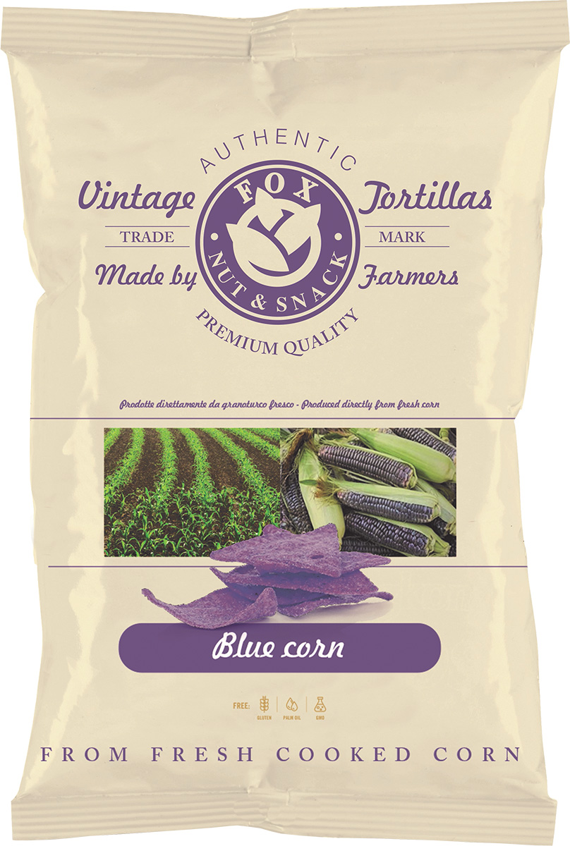 Fox Italia Vintage Tortillas Mais blu