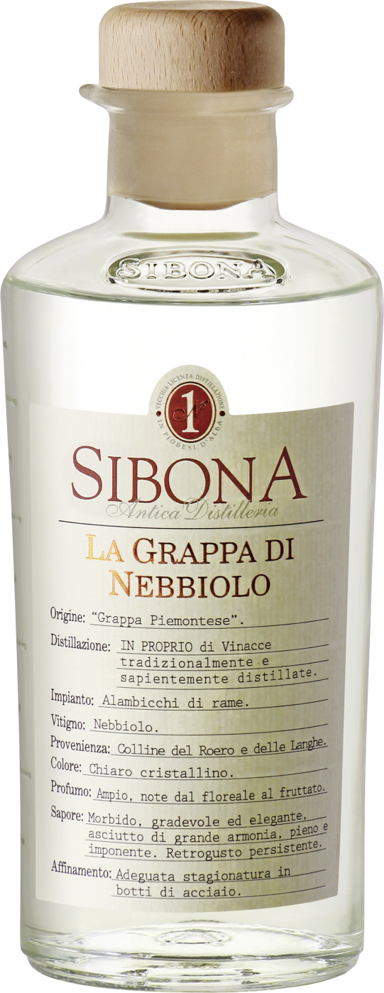 Sibona Grappa di Nebbiolo *BIO*