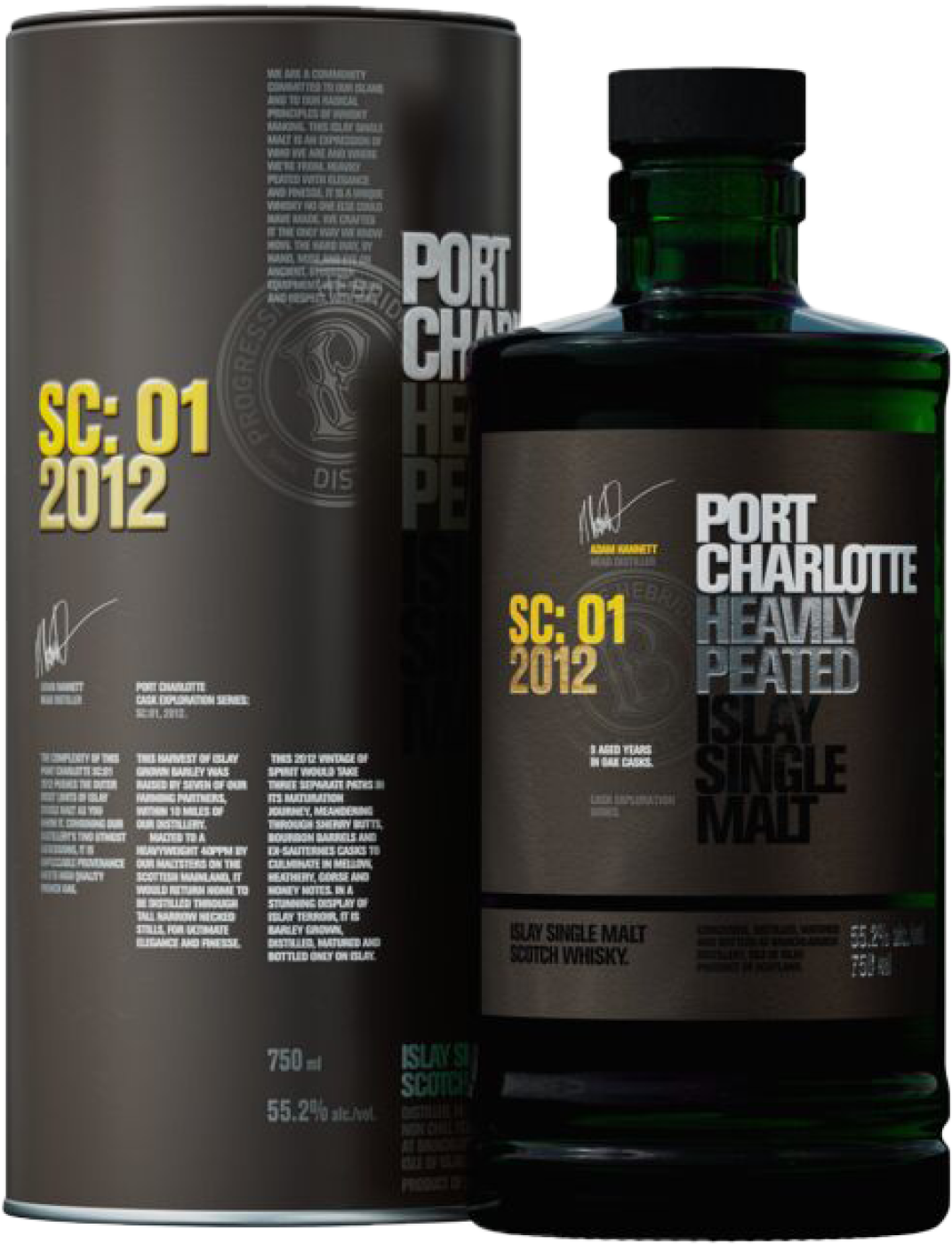 Bruichladdich Port Charlotte SC:01 Islay Single Malt Scotch Whisky