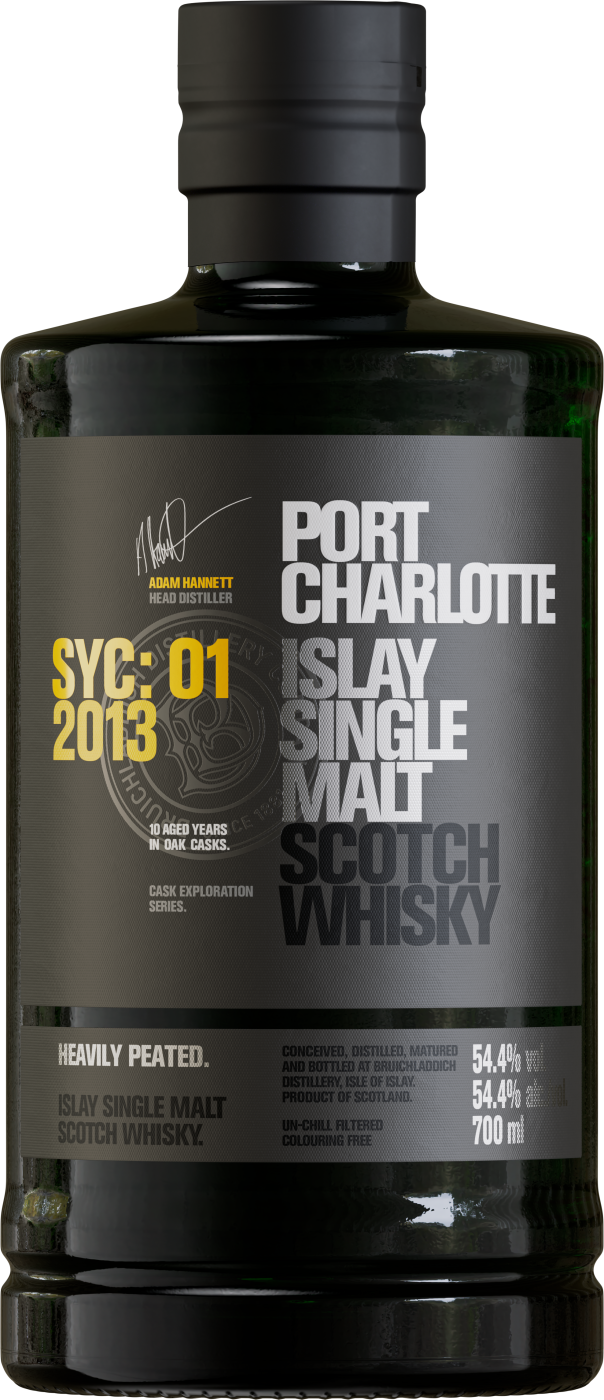 Bruichladdich 2013 Port Charlotte SYC:01 Islay Single Malt Scotch Whisky